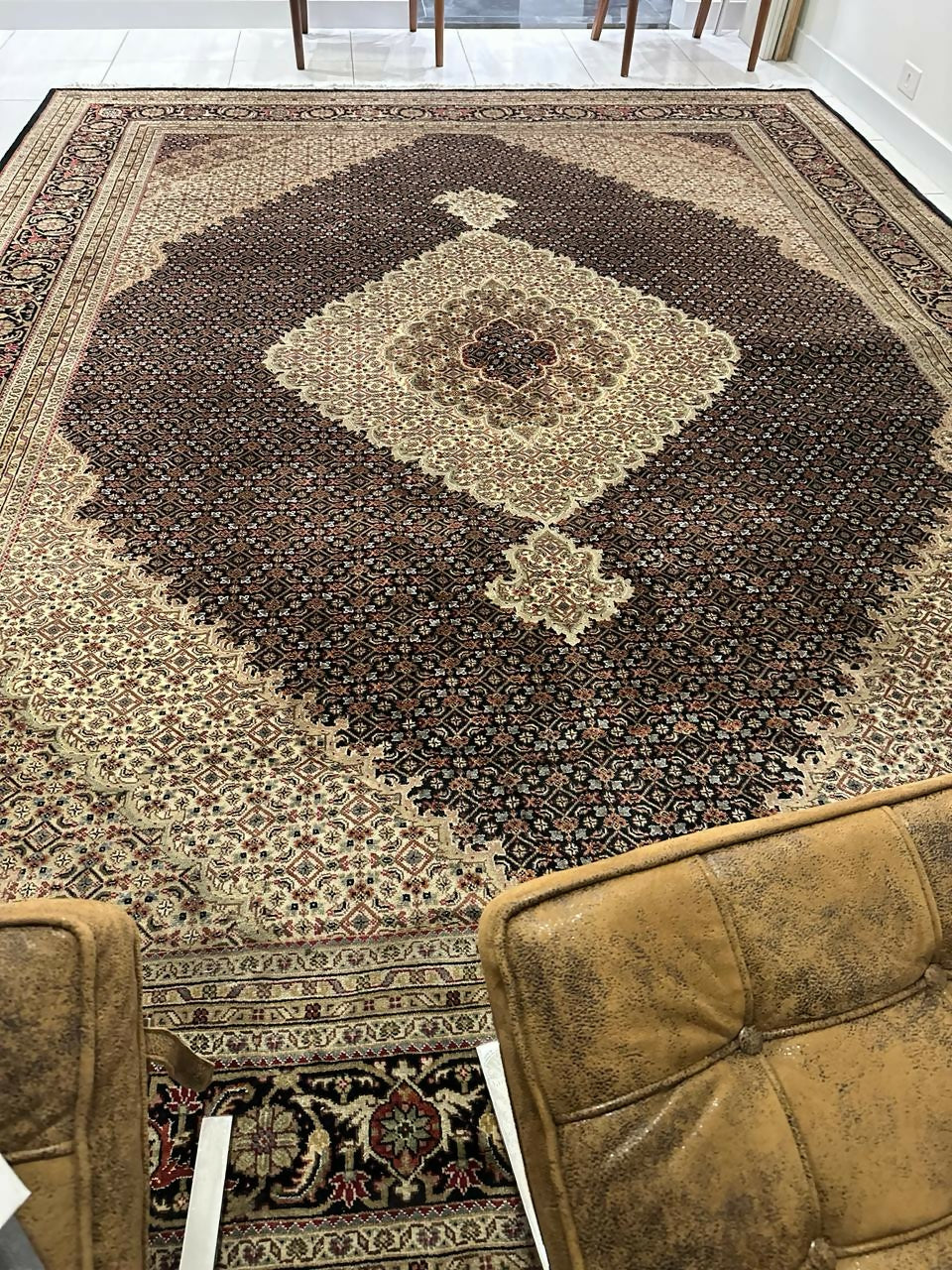 Tapete indiano Tabriz Mahi (362cm X 275cm)