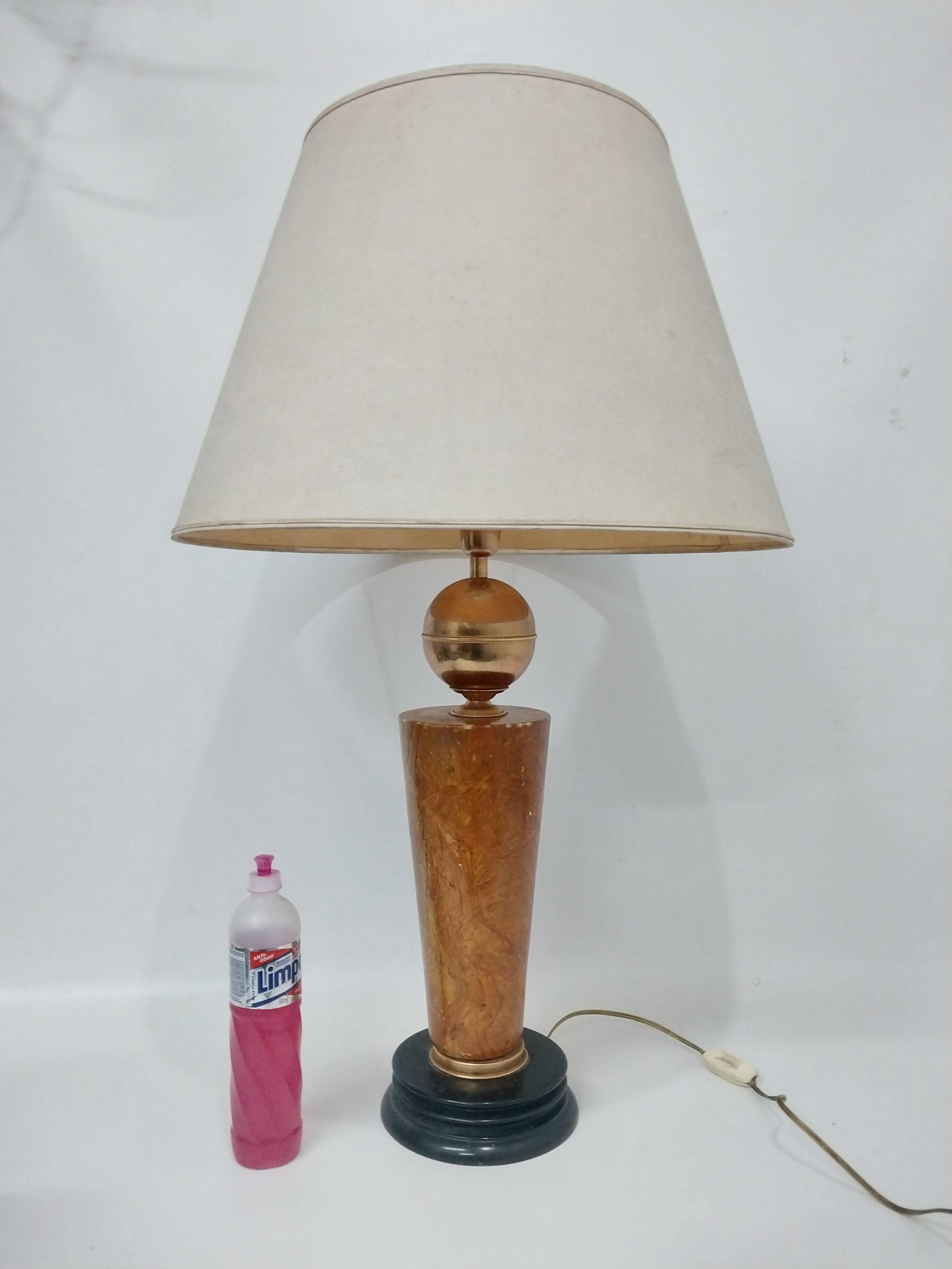 Abajur Antigo de Sala Estilo Art Deco
