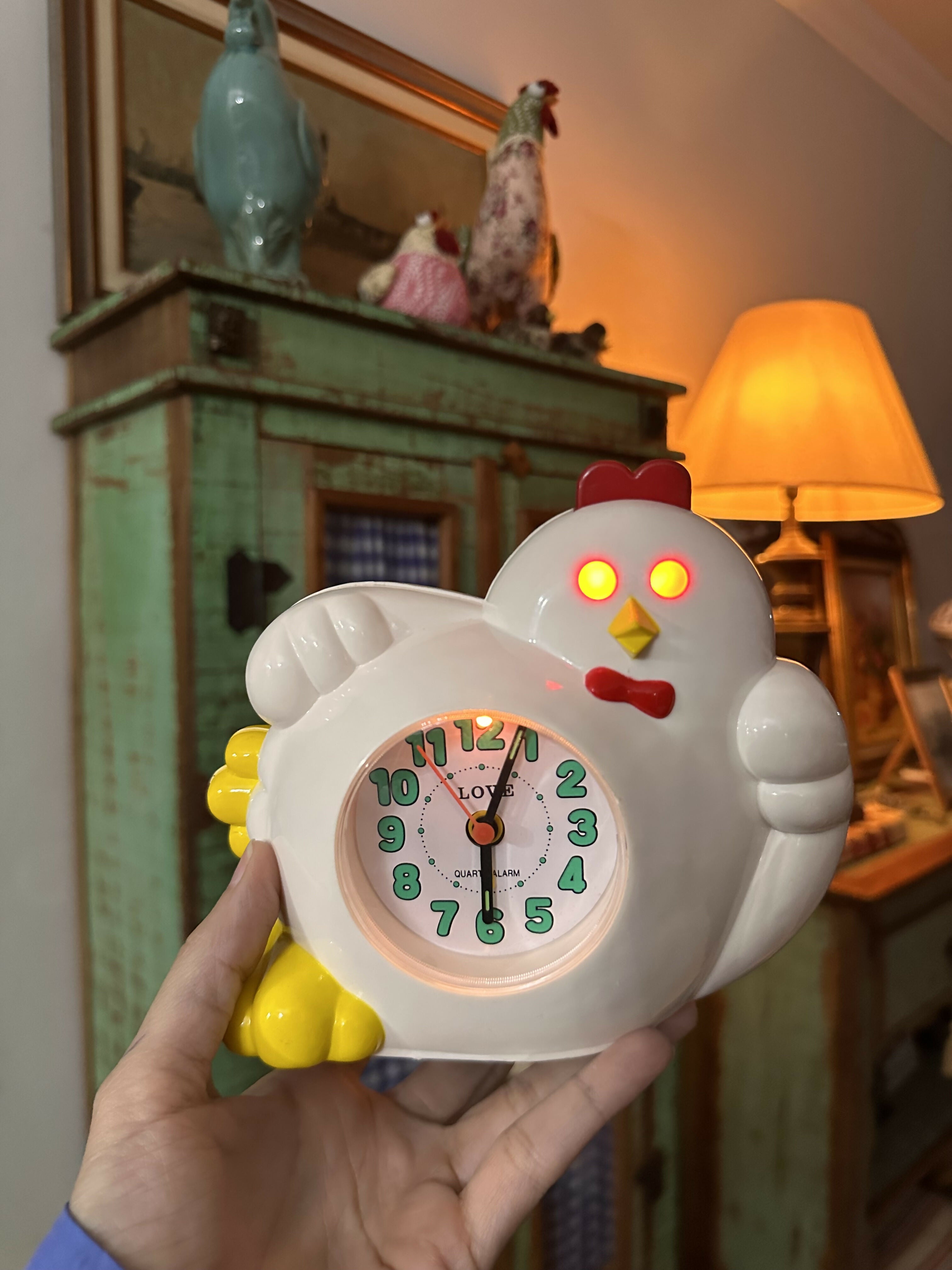 Relógio despertador vintage anos 80/90 galo na caixa