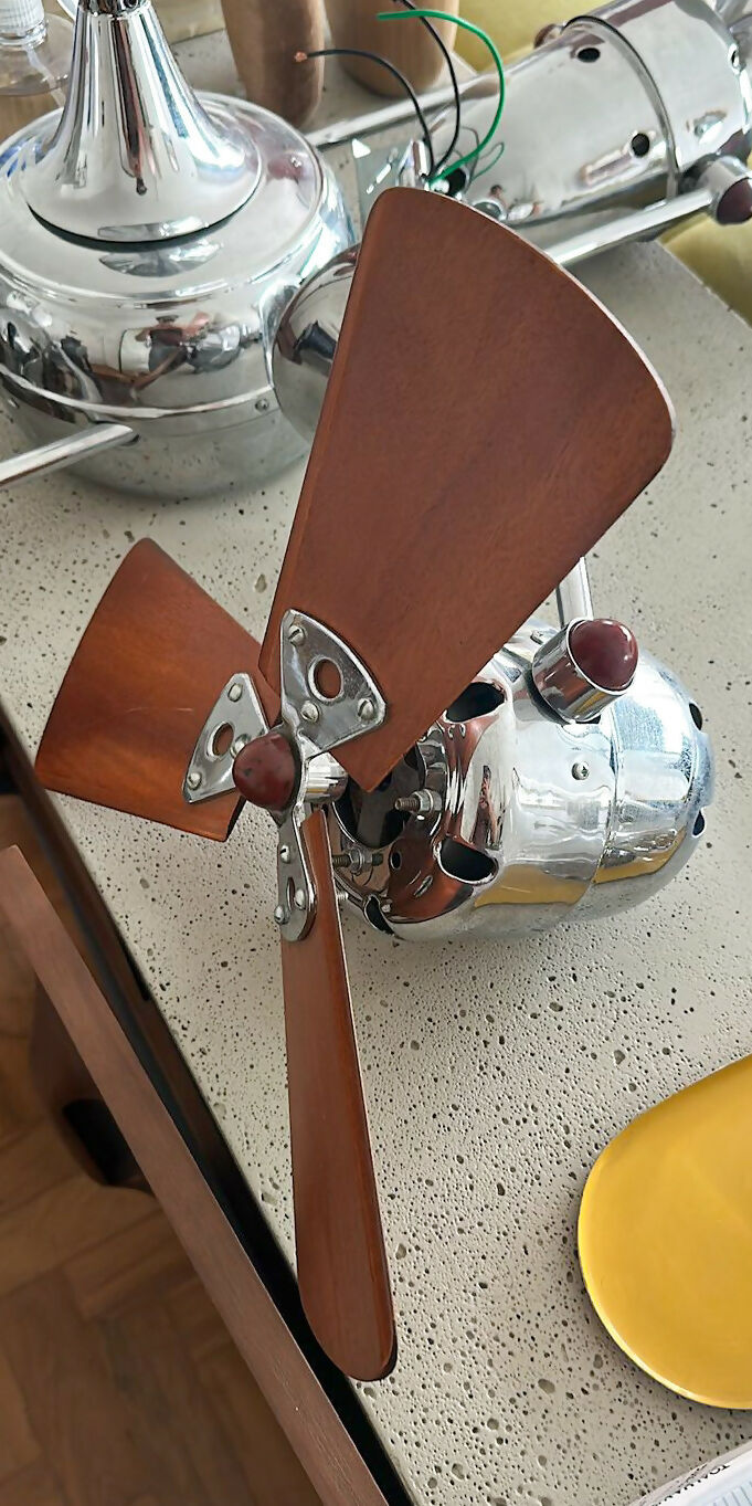 Ventilador De Teto Direcional Cromado