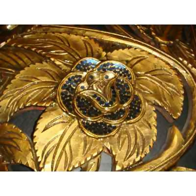 Buffet indiano raridade maravilho em madeira entalhada feito à mão 150x55