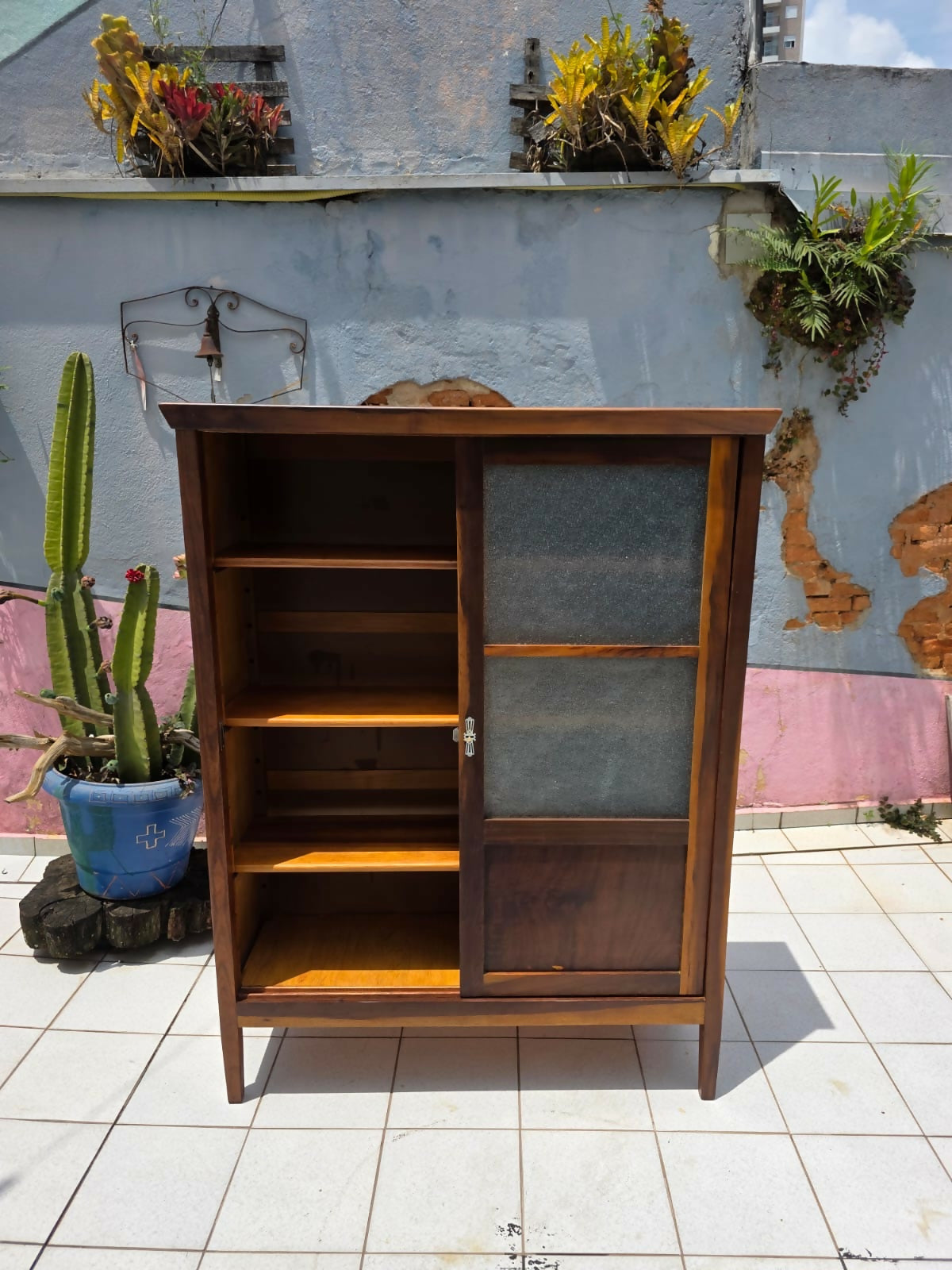 Estante/Livreiro miele portas de correr, década de 50