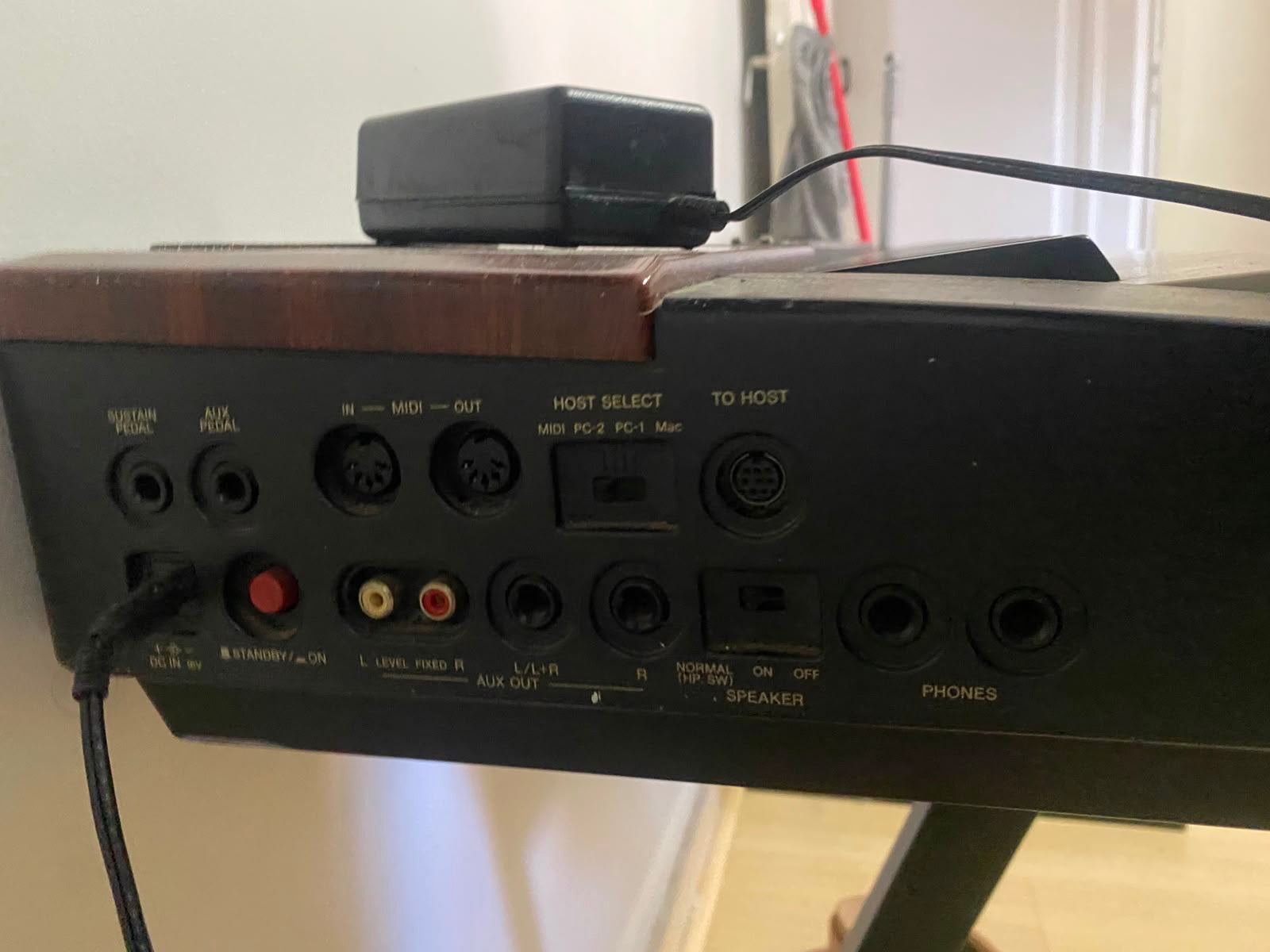 Piano elétrico Yamaha P120 - anos 2000