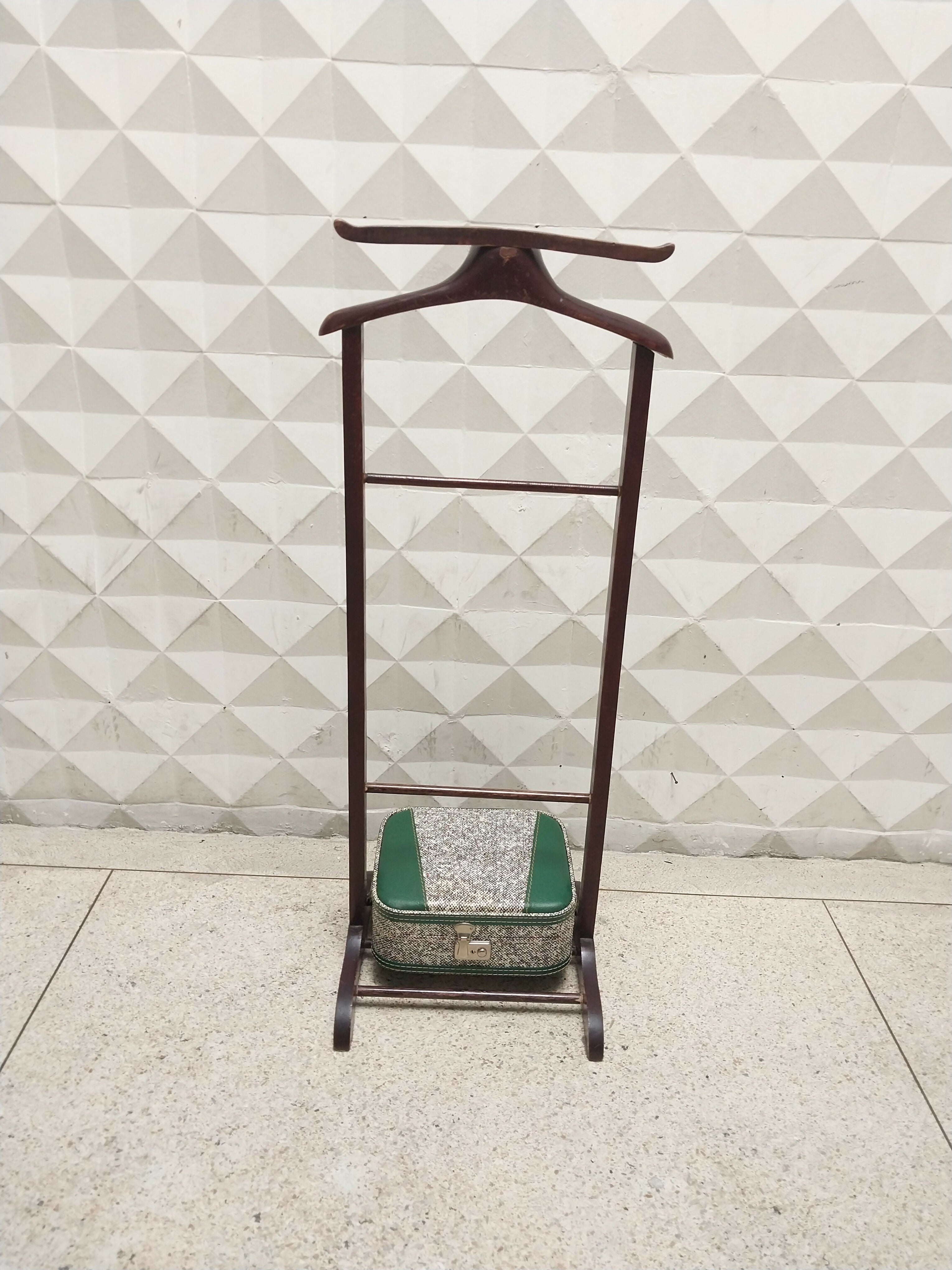 Cabideiro Antigo em Madeira Maciça