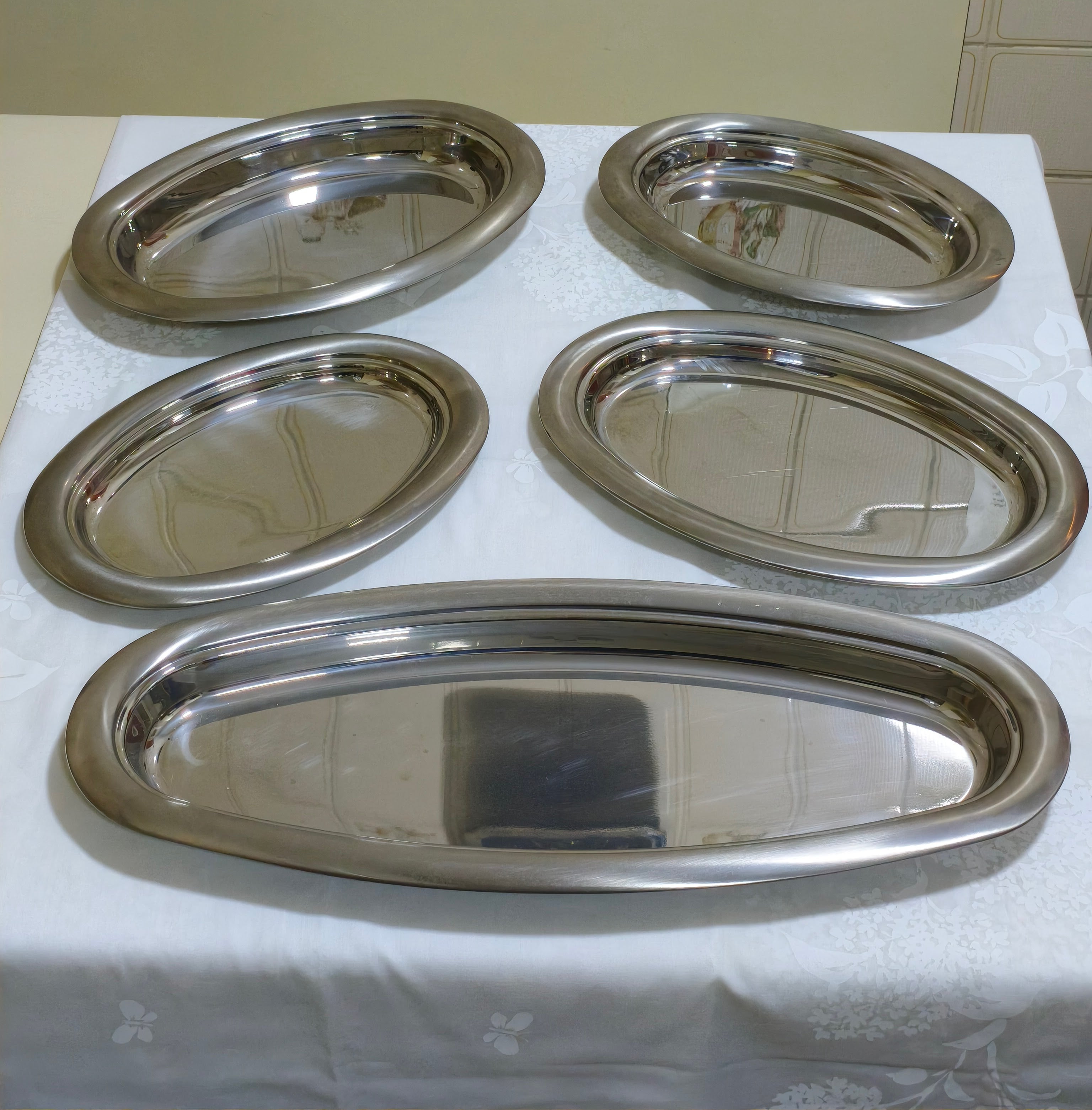 Baixela completa em aço inox Tramontina — 12 peças