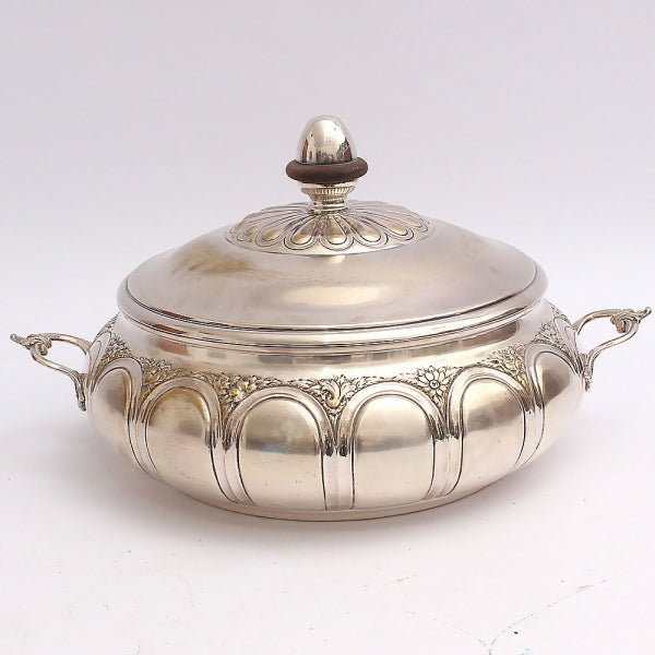 Grande e Extraordinária Sopeira Portuguesa - Espessurada a prata