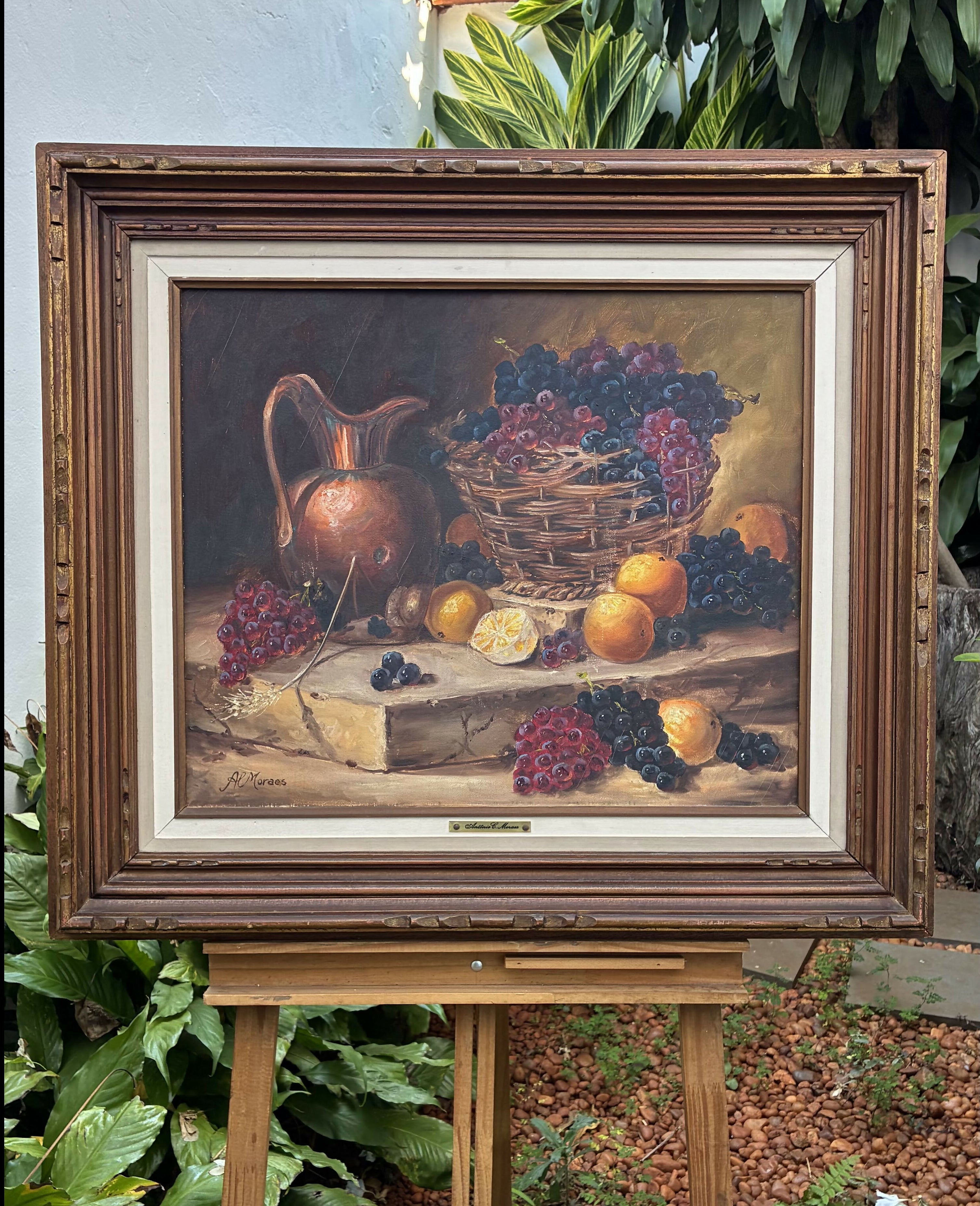 QUADRO ÓLEO SOBRE TELA ASSINADA