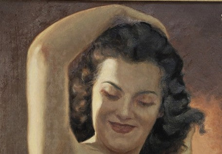 Quadro "Agouro" de Tony Koegl - Óleo sobre tela 