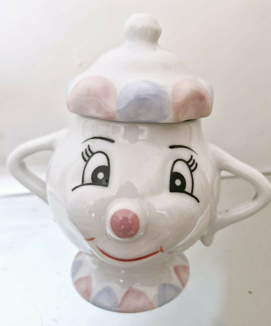 Lindíssimo Jogo de Chá Bela e a Fera em porcelana