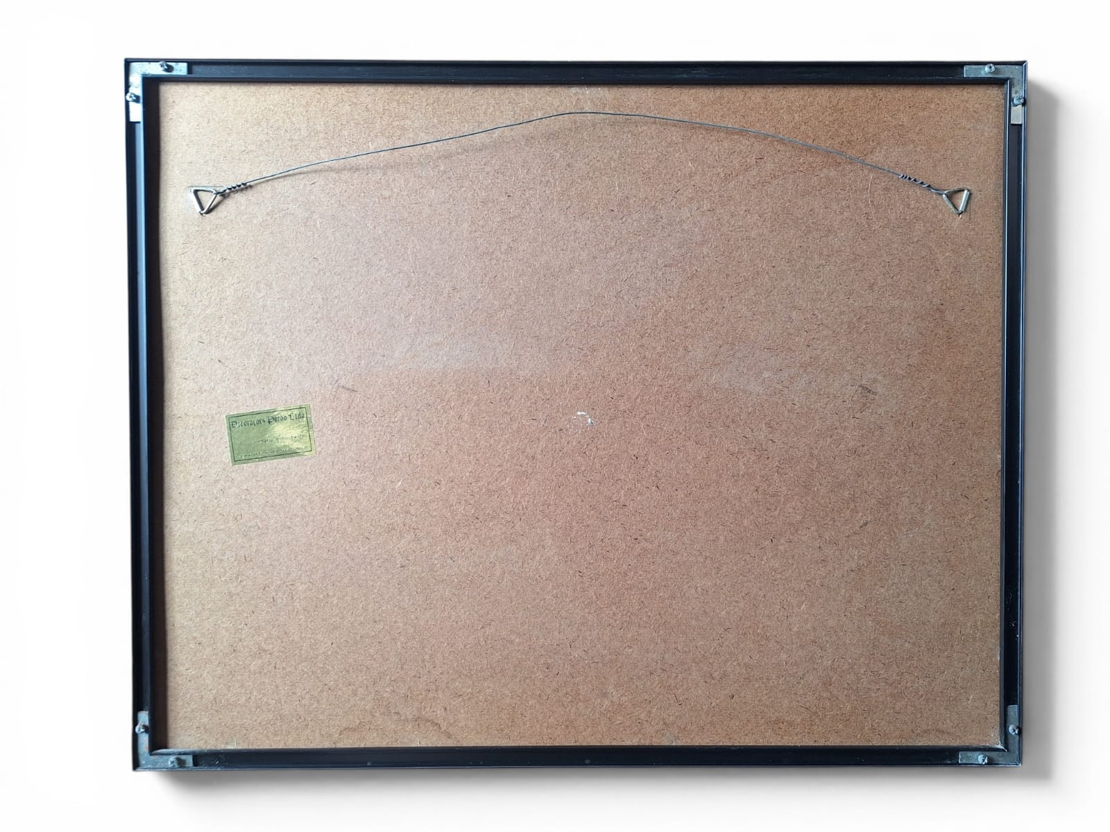 Quadro com Gravura de Peixe em preto e branco 