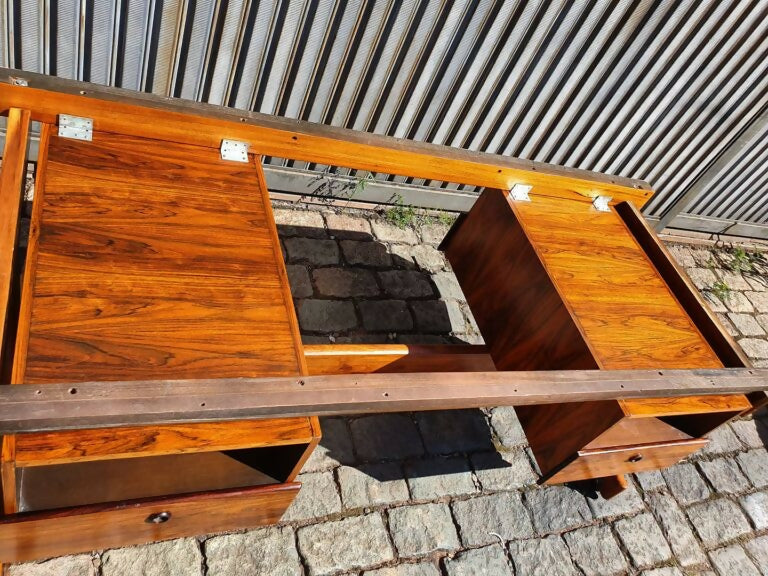 Escrivaninha Gordon de Sérgio Rodrigues em Jacarandá - anos 60