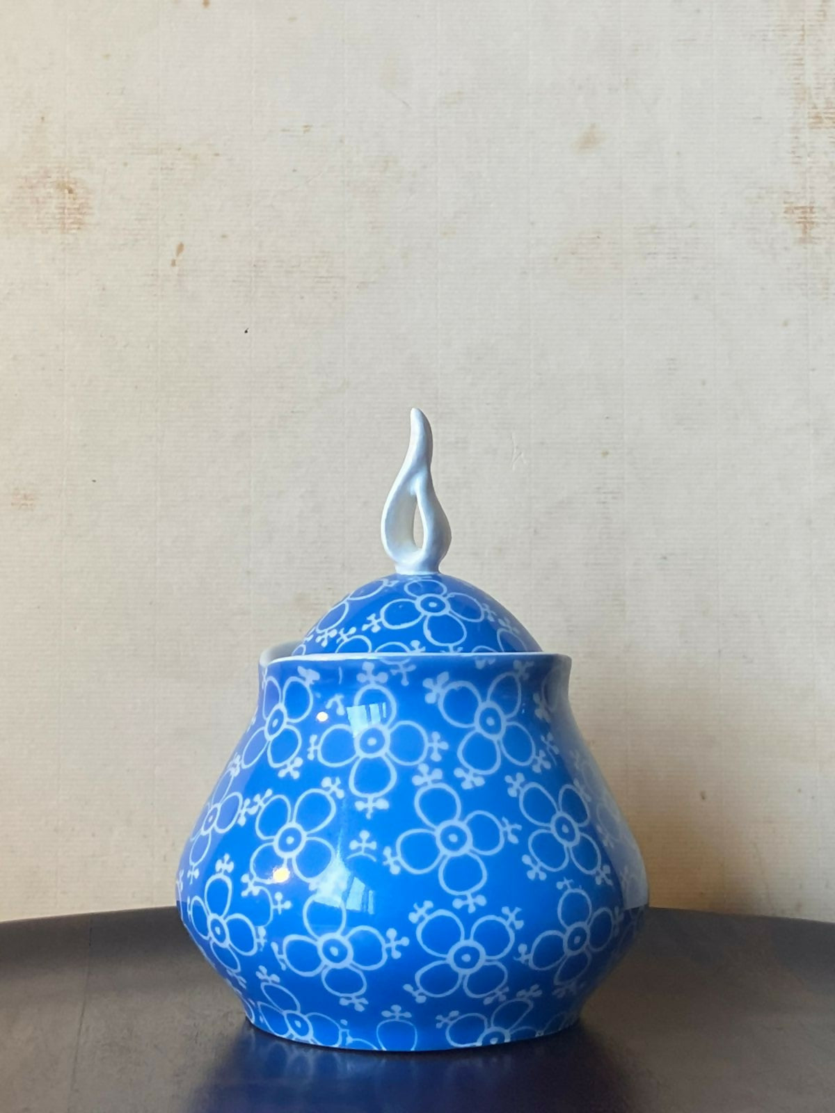 Bule e Açucareiro Porcelana Real 50’s (DMCPS_272)