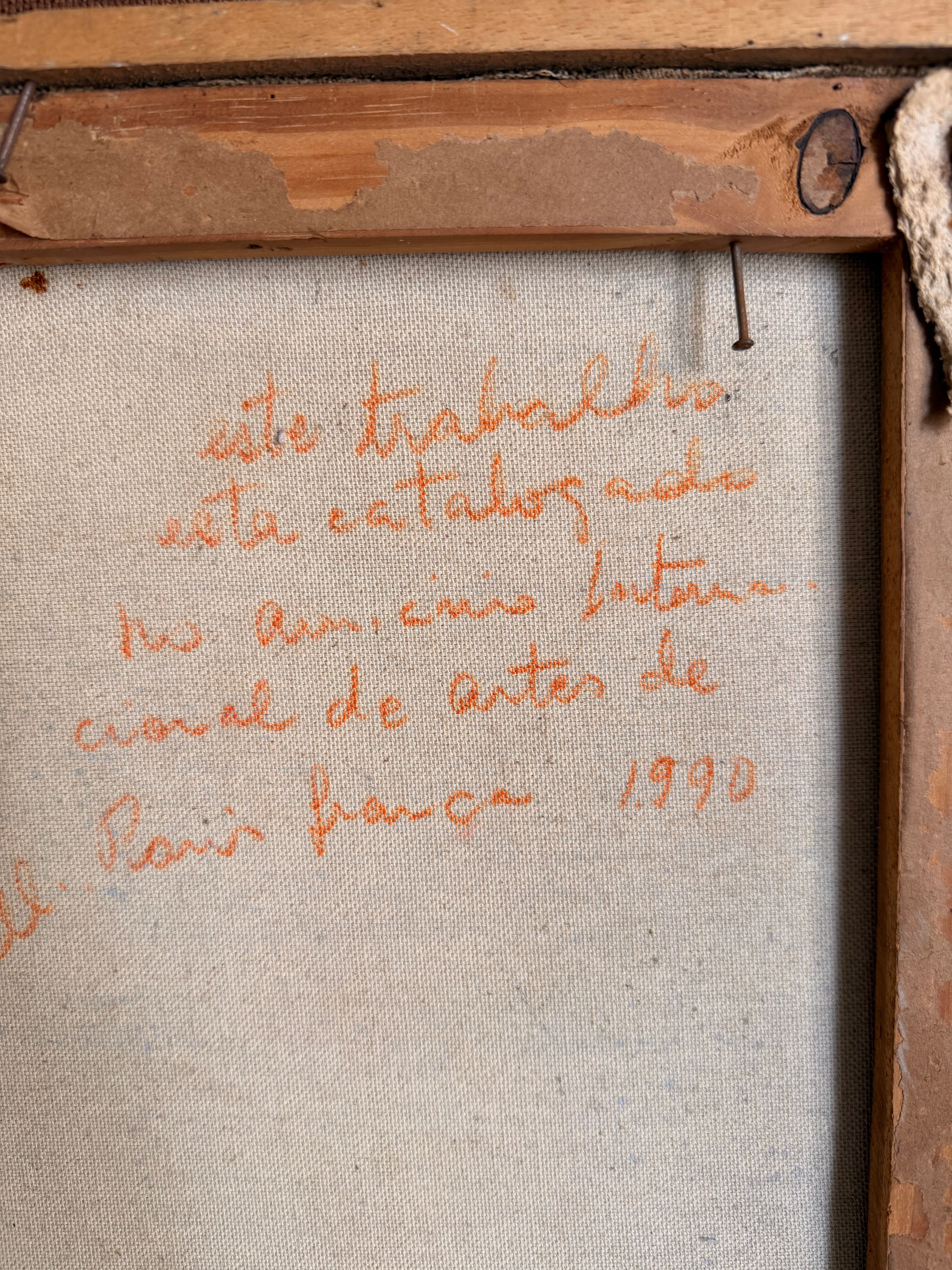 Quadro -  Grávida, 1985.