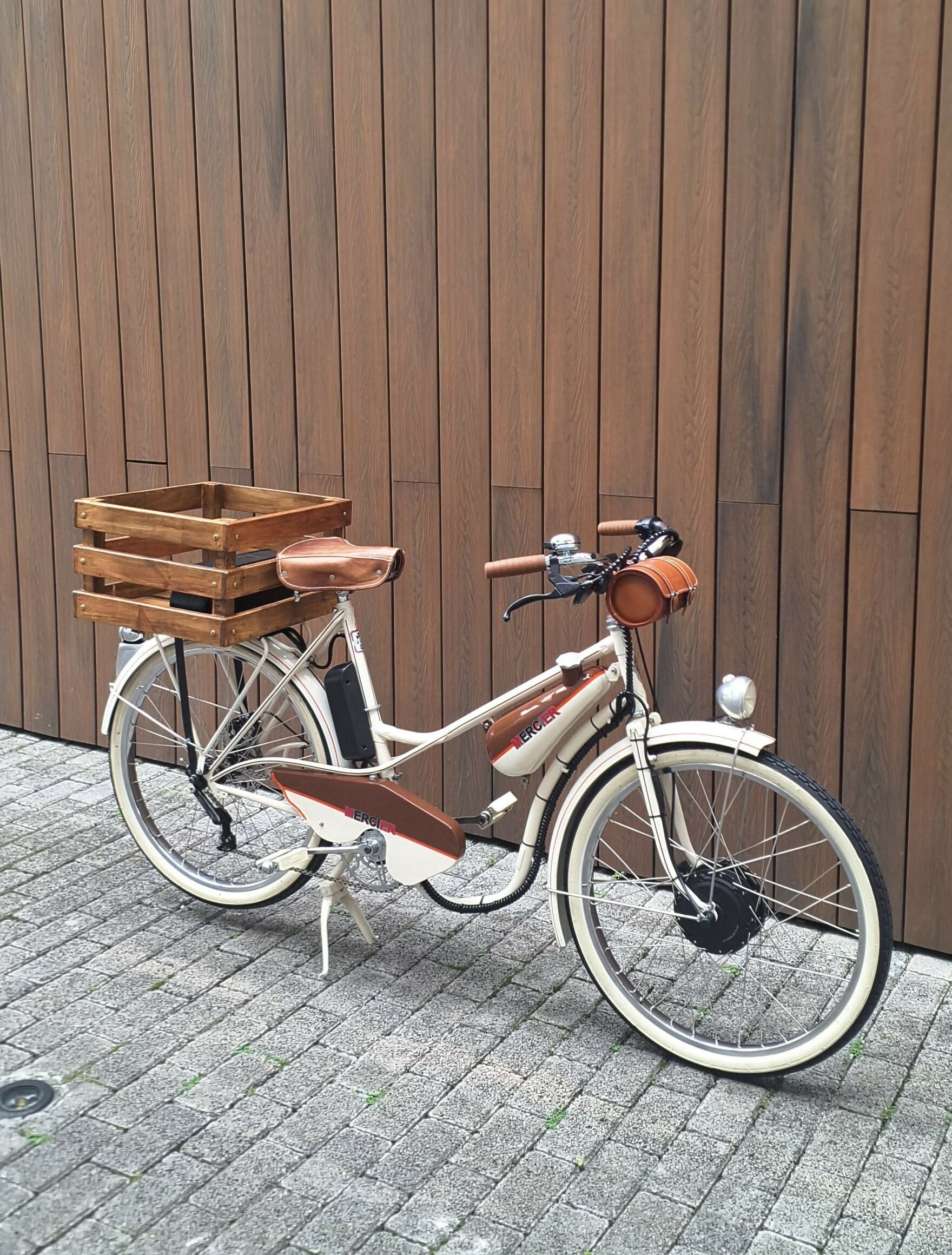 Mobilete Mercier Anos 50 Convertida para Bicicleta Elétrica