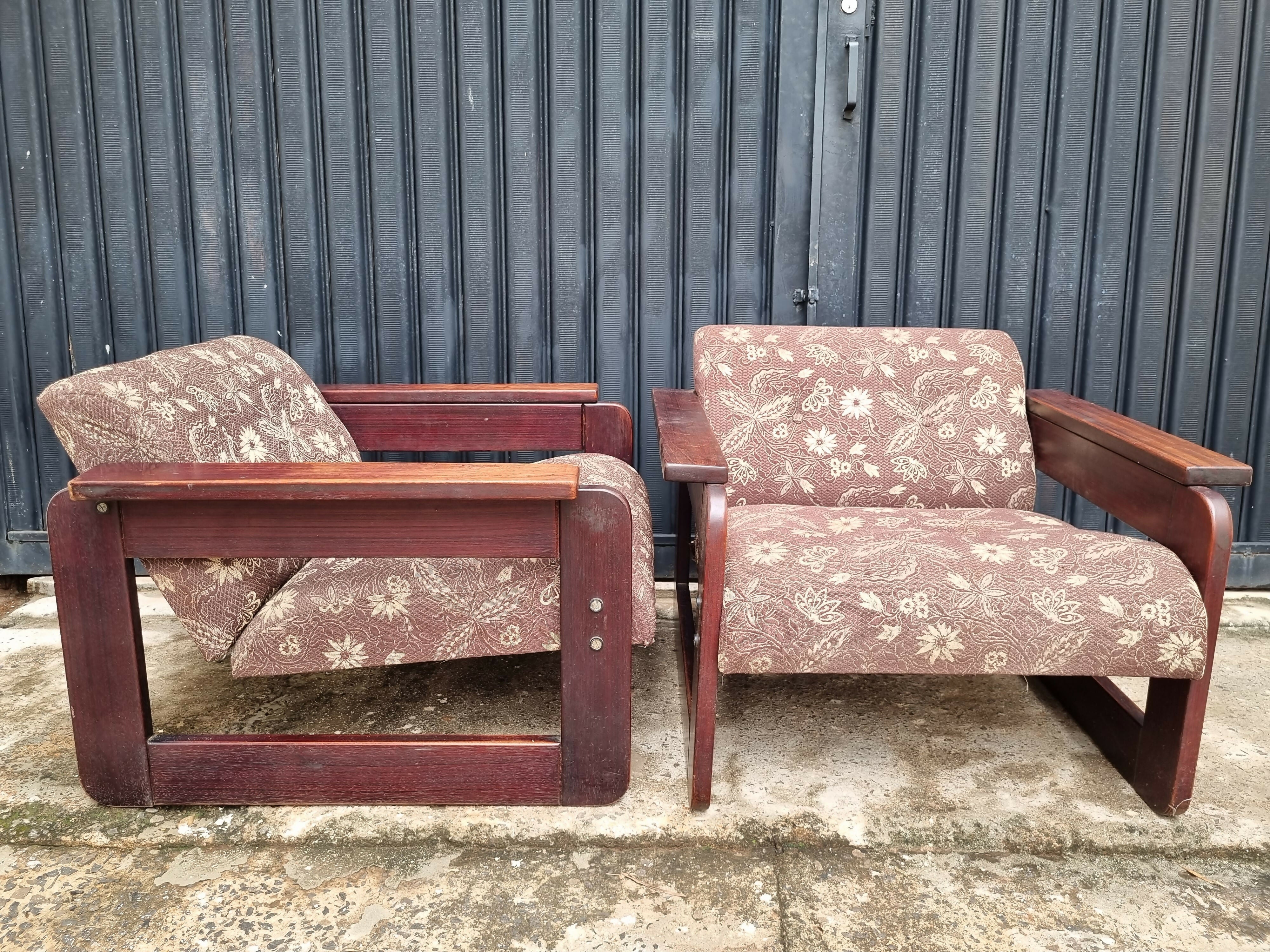 Par de poltronas Lafer mp185