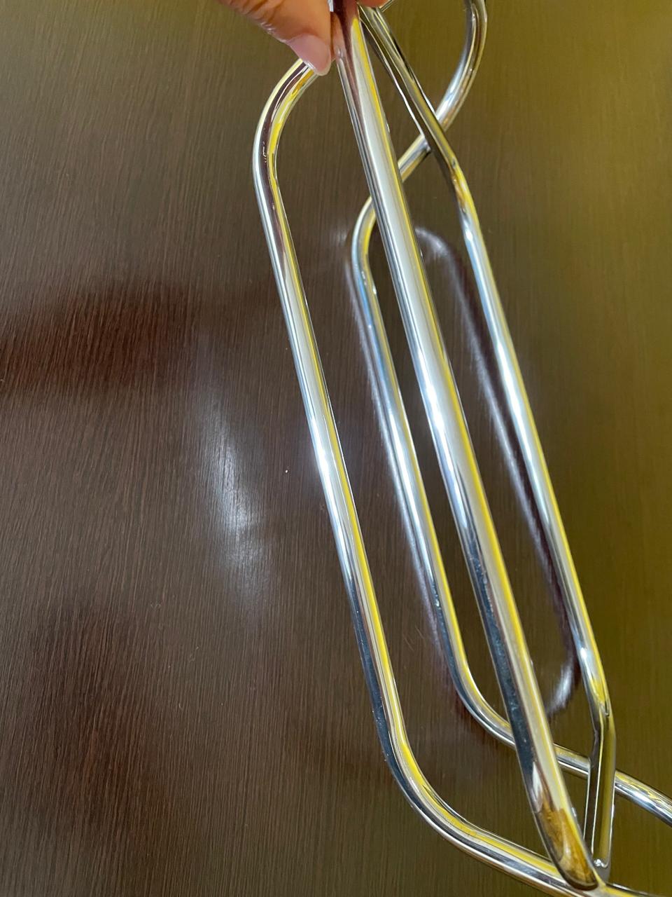 Suporte para refratário em prata