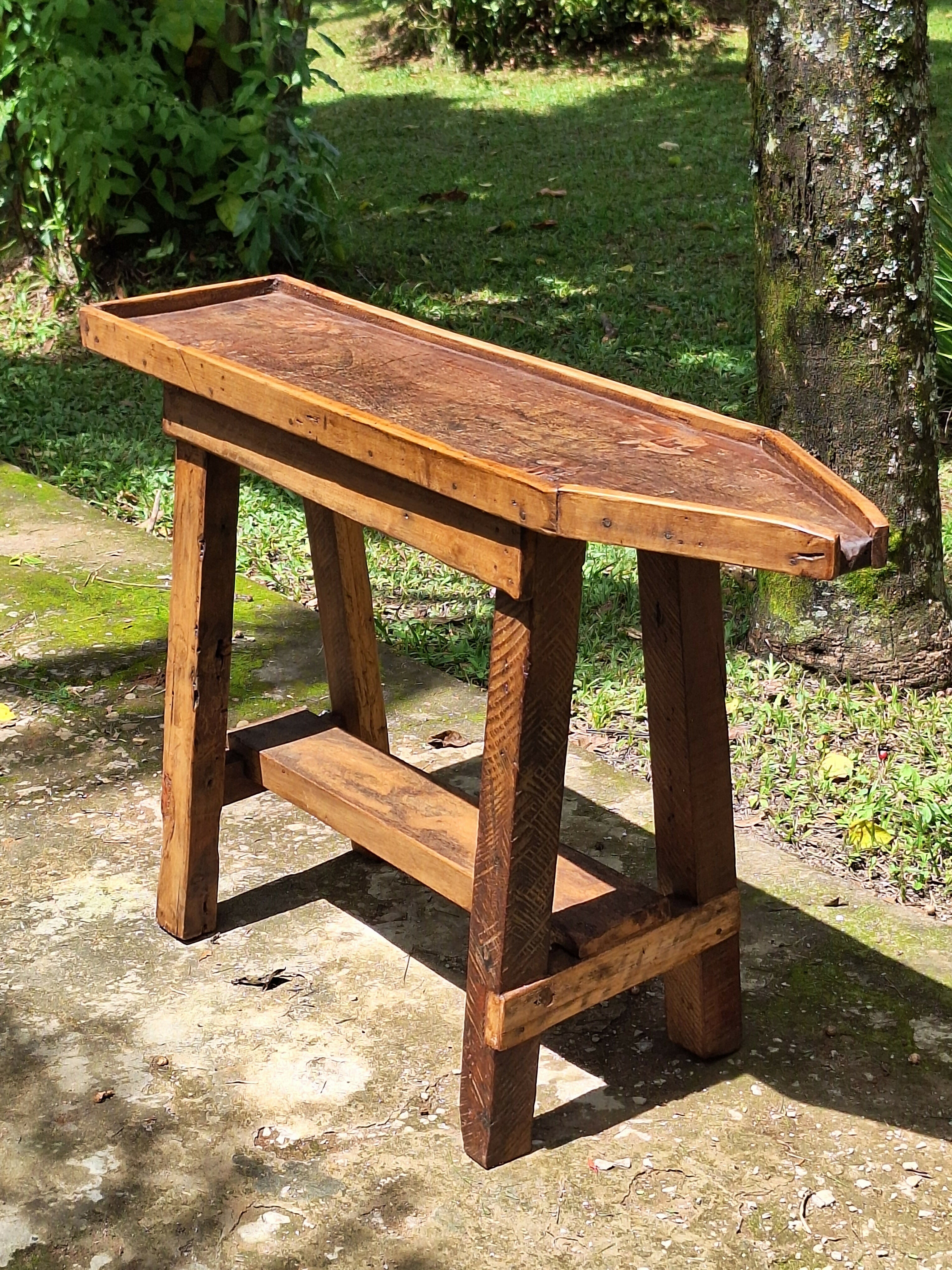 Queijeira Rústica Madeira Maciça Garimpo Mineiro