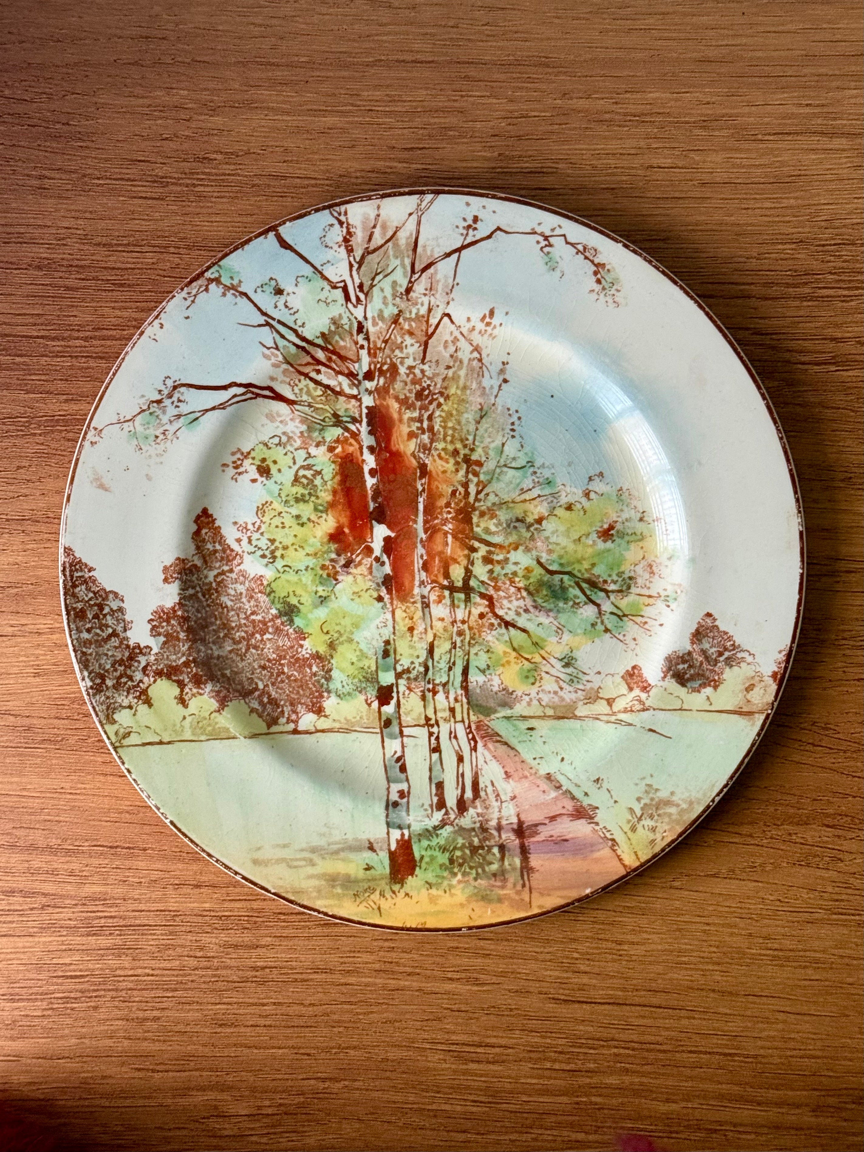 Prato Decorativo Royal Doulton “Autumn” | Inglaterra