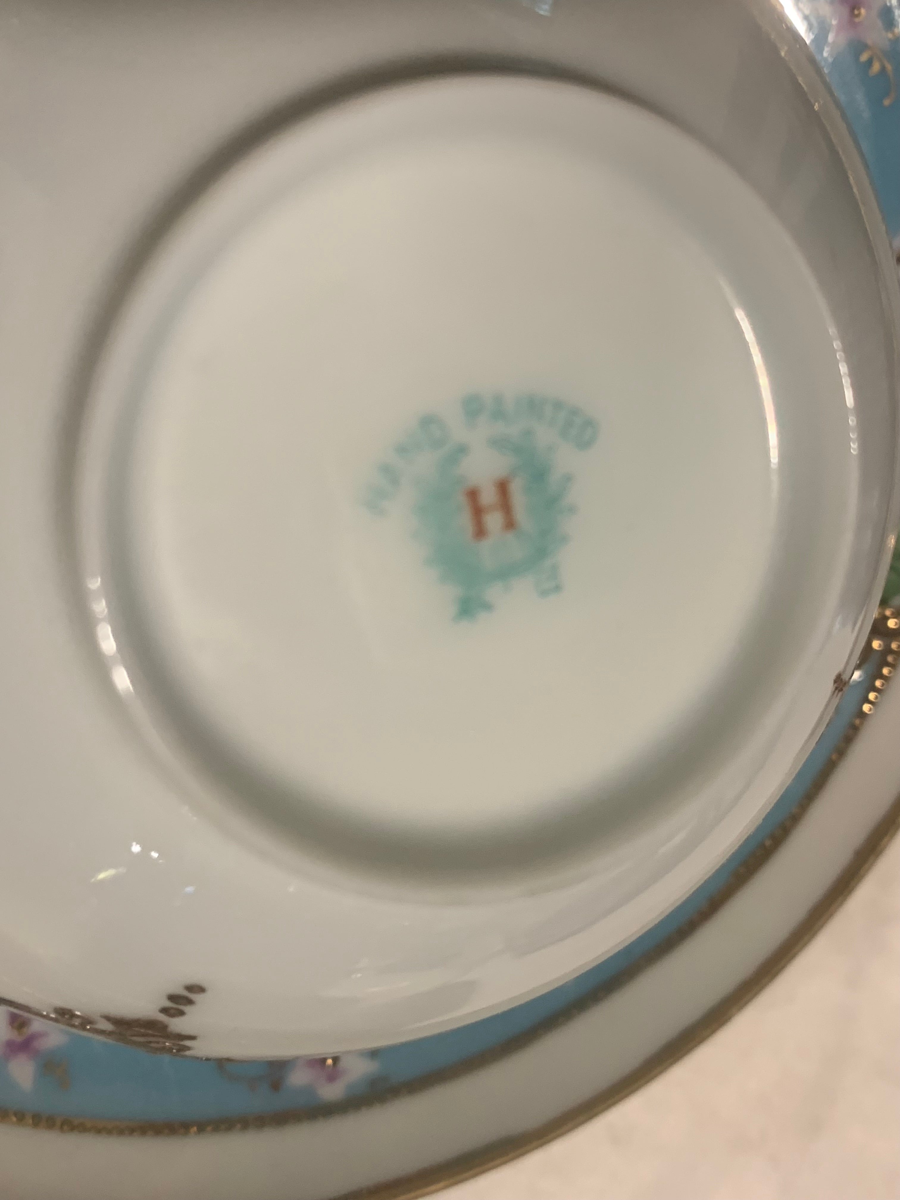 Espetacular xícara de chá em porcelana japonesa pré Noritake