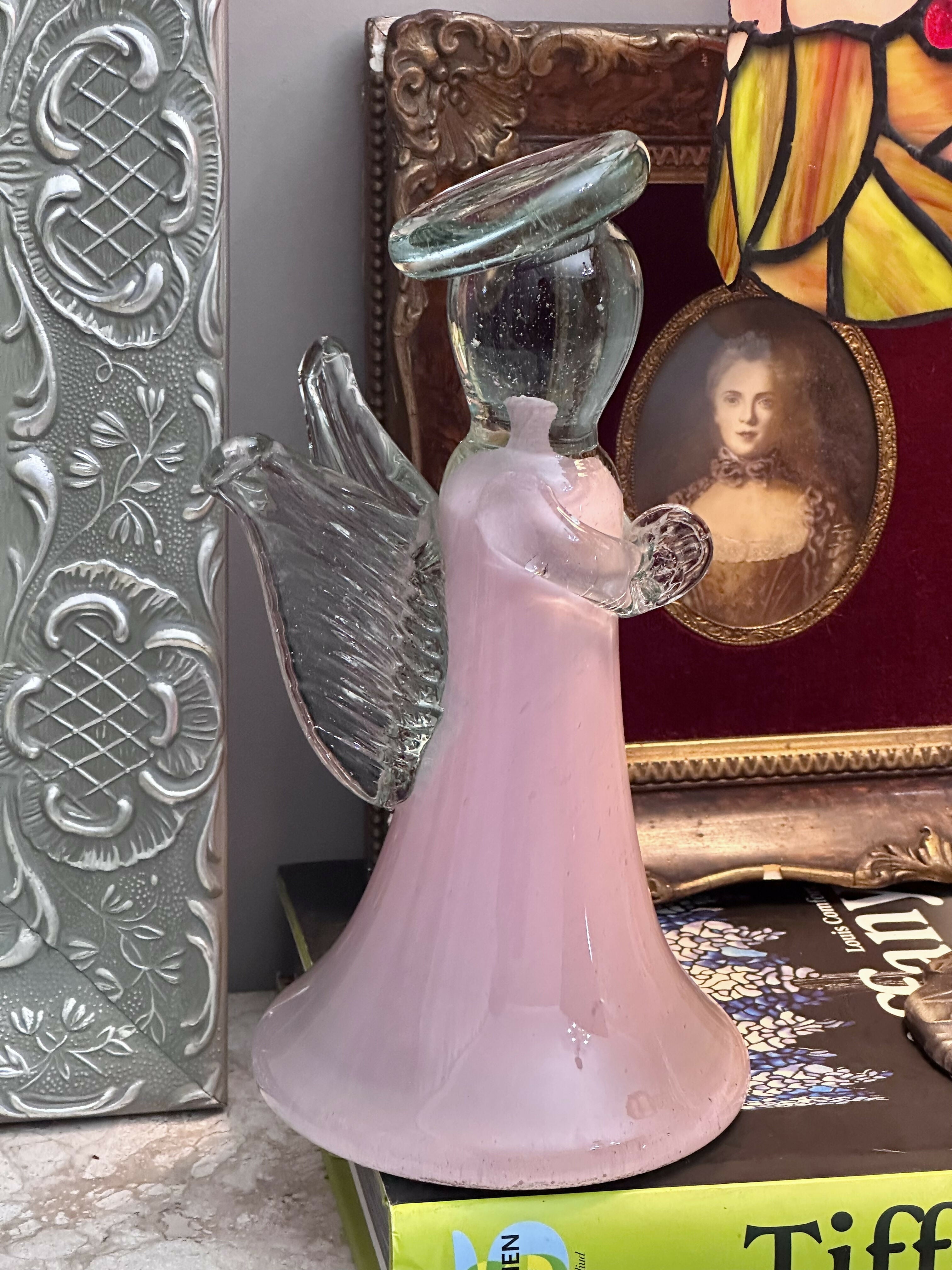 Maravilhosa e espetacular escultura em Murano - Anjo Gabriel