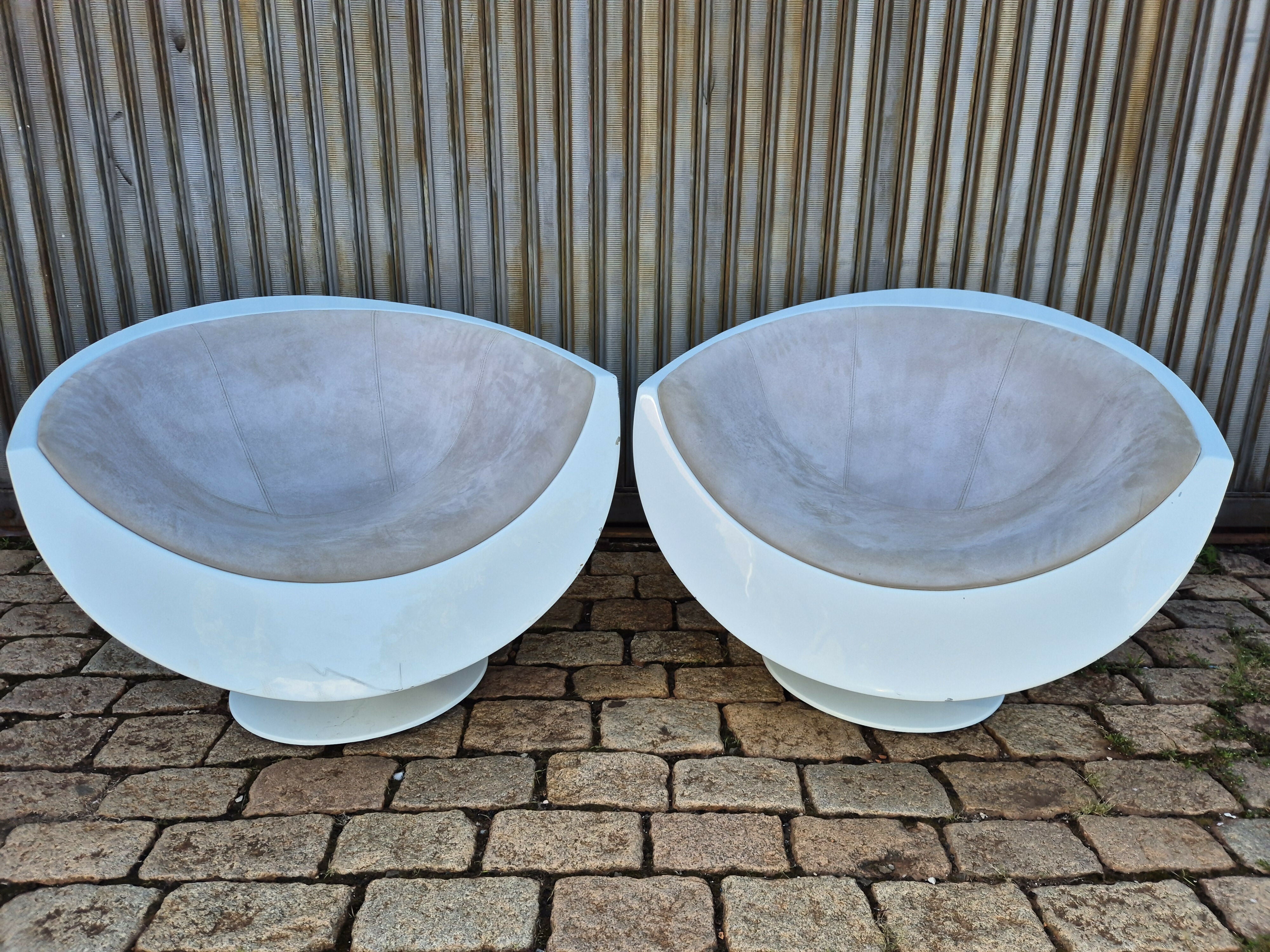 Par de poltronas Slick de Sergio Fahrer