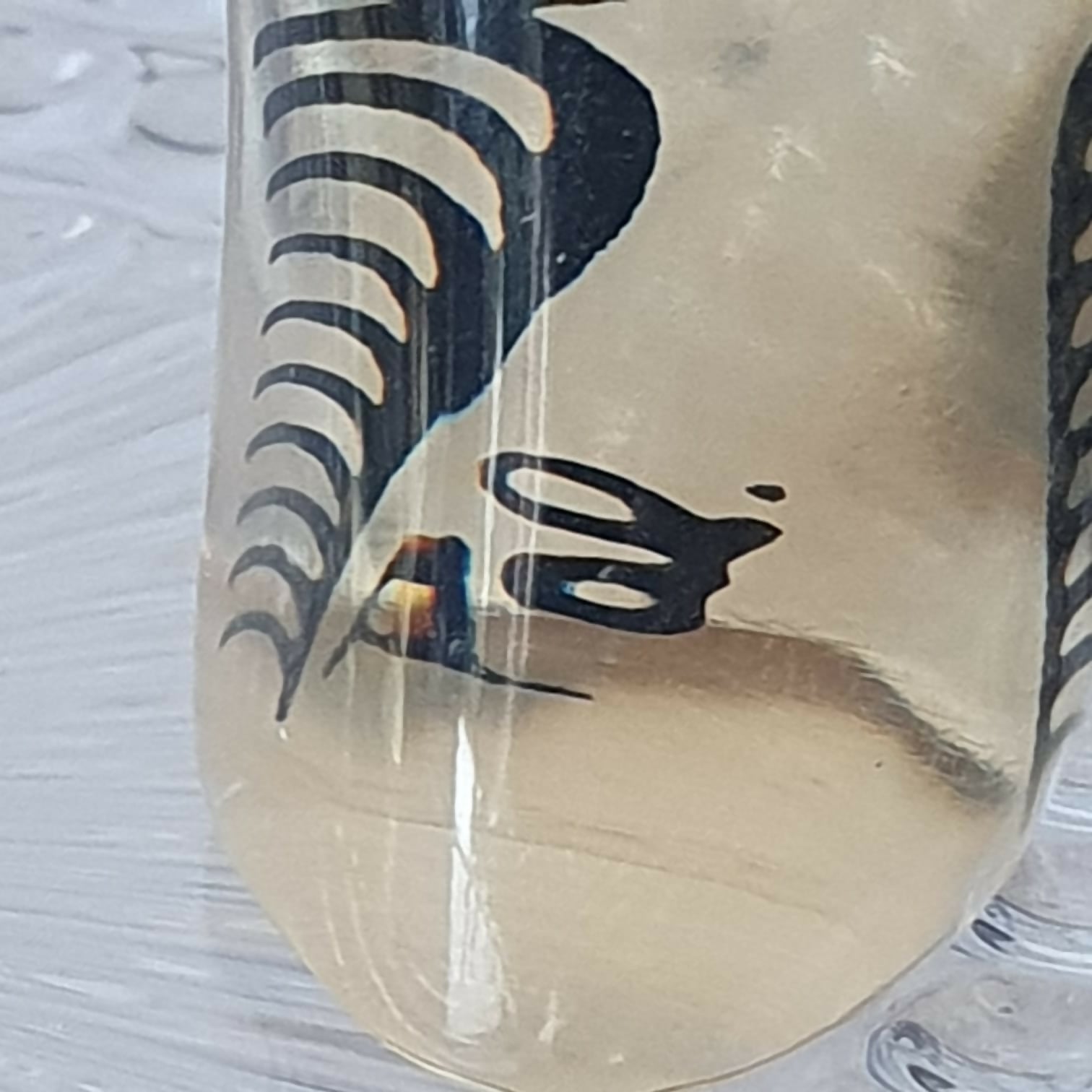 Escultura cinética representando alce em resina de poliéster Abraham Palatnik. Assinada.