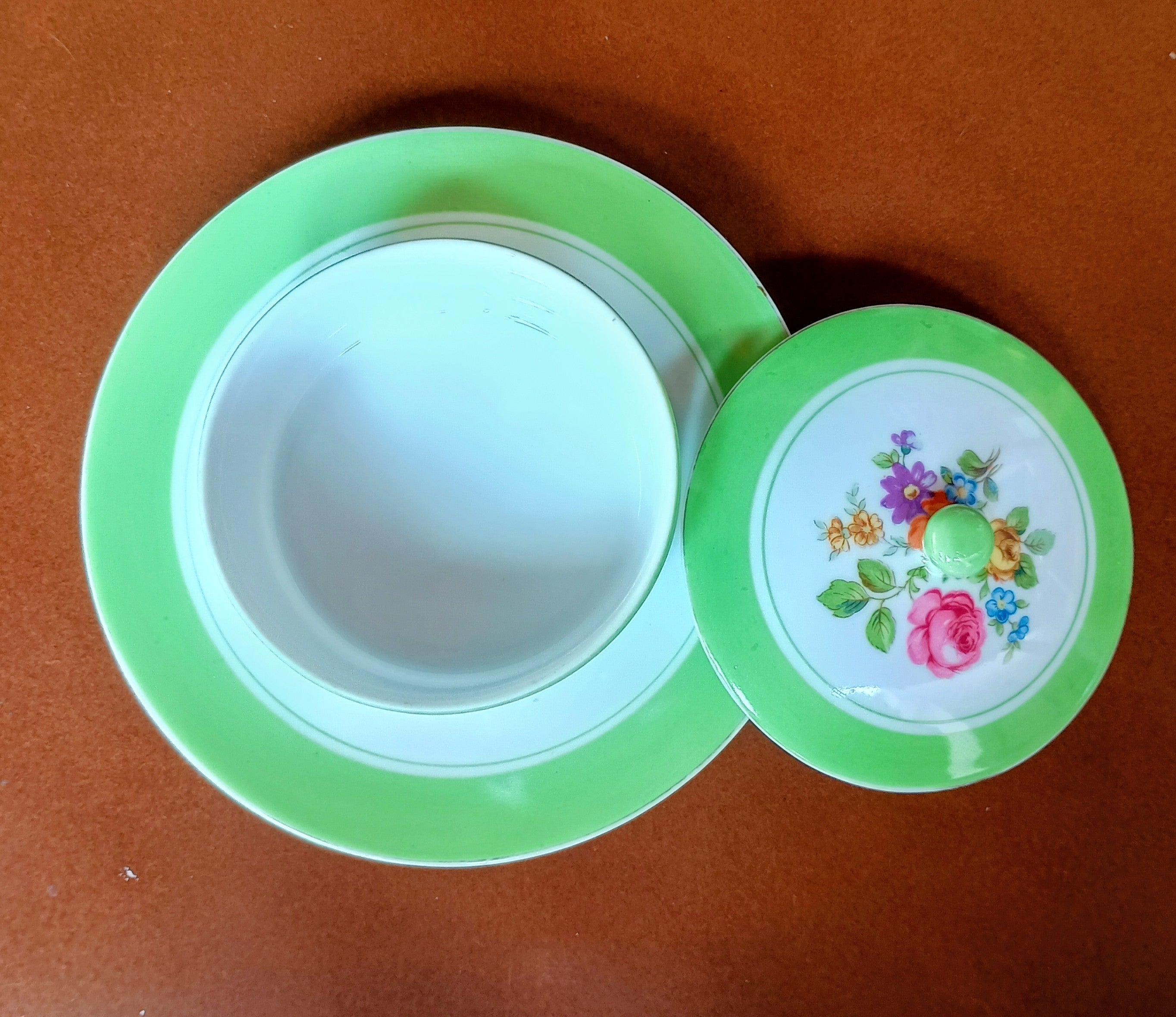 CONJUNTO ANTIGO NORITAKE JAPÃO EM PORCELANA FINA