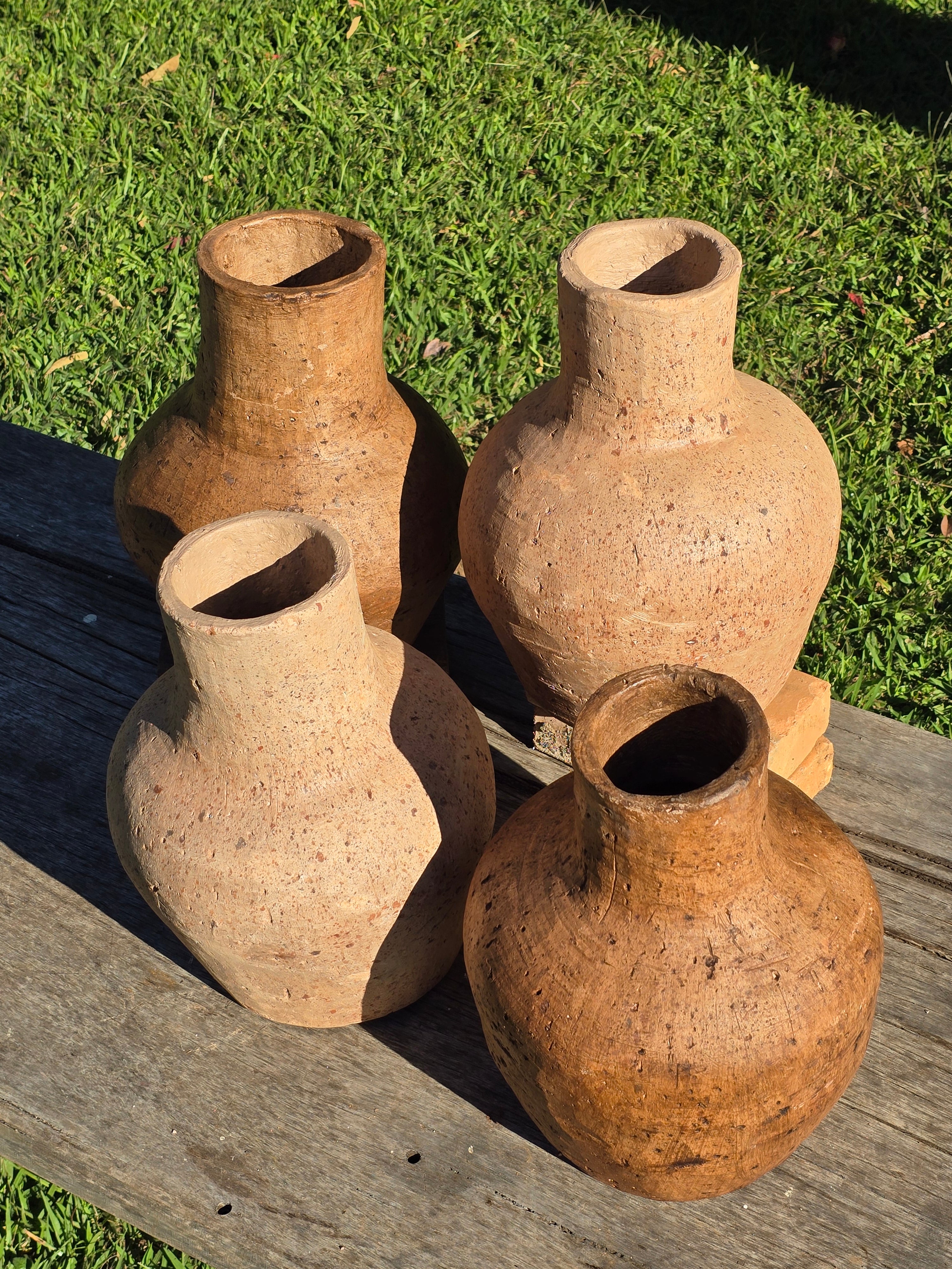 Vaso de Barro Natural ou Encerado (Valor Unitário)