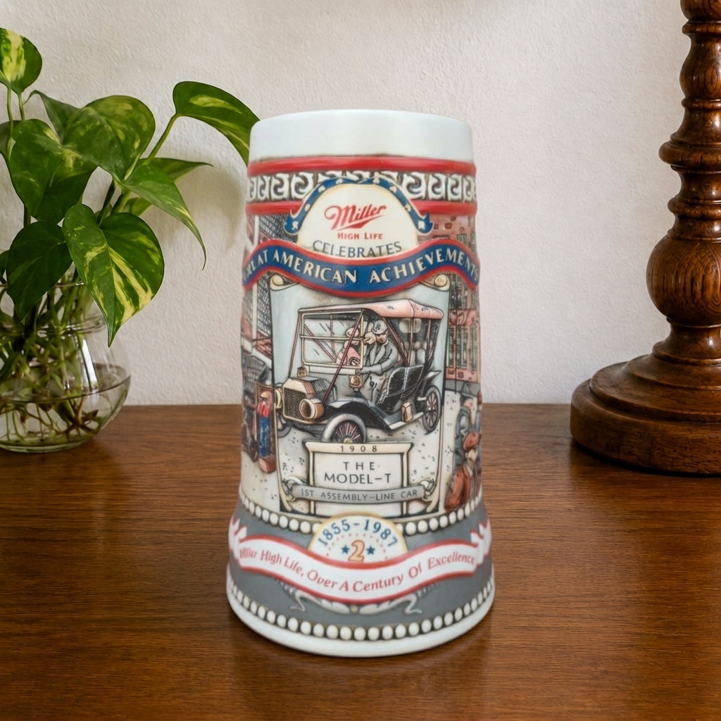 Caneca chopp Miller 1987 -  Model T
