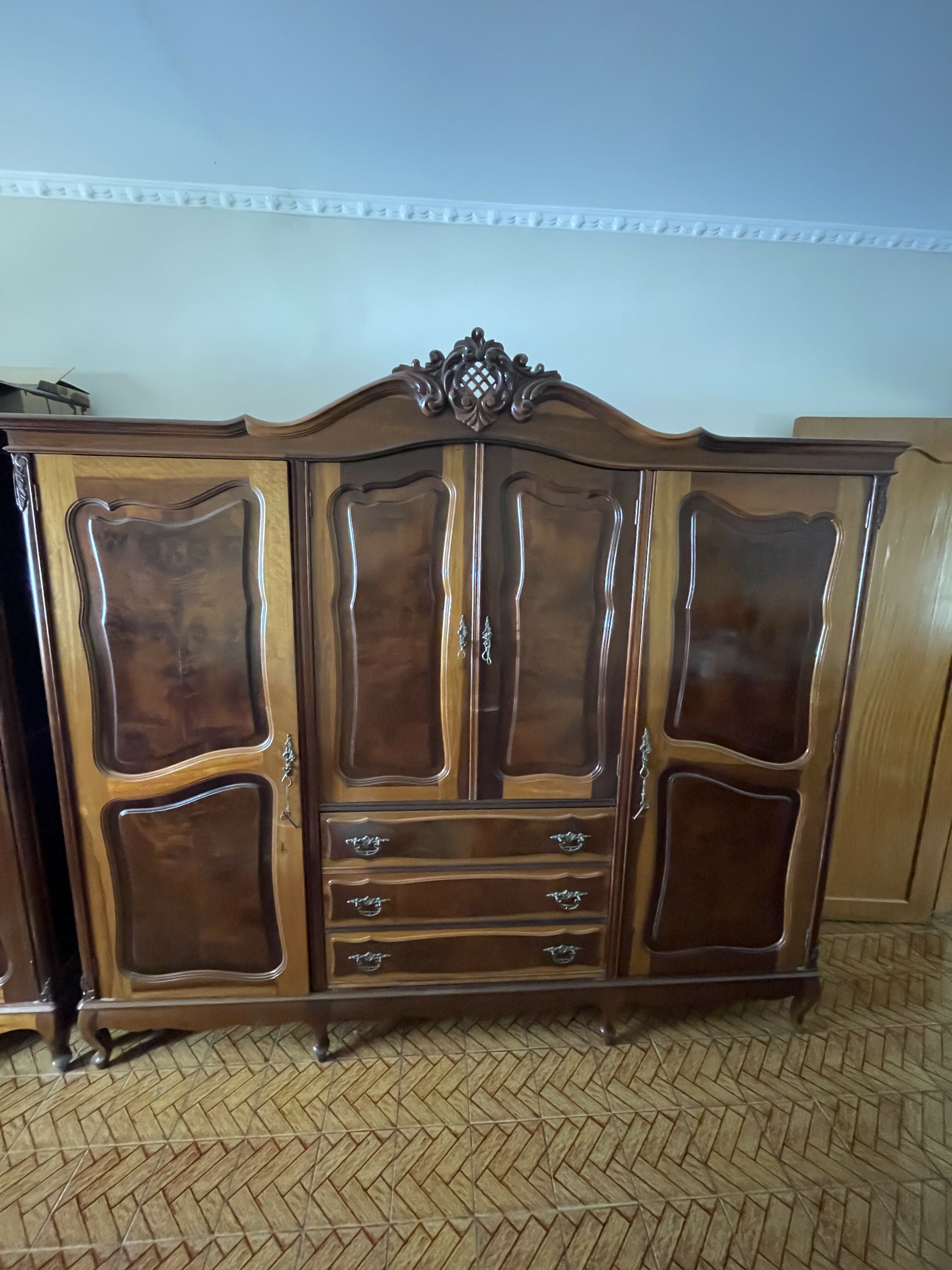 Penteadeira Provençal com espelho - anos 60