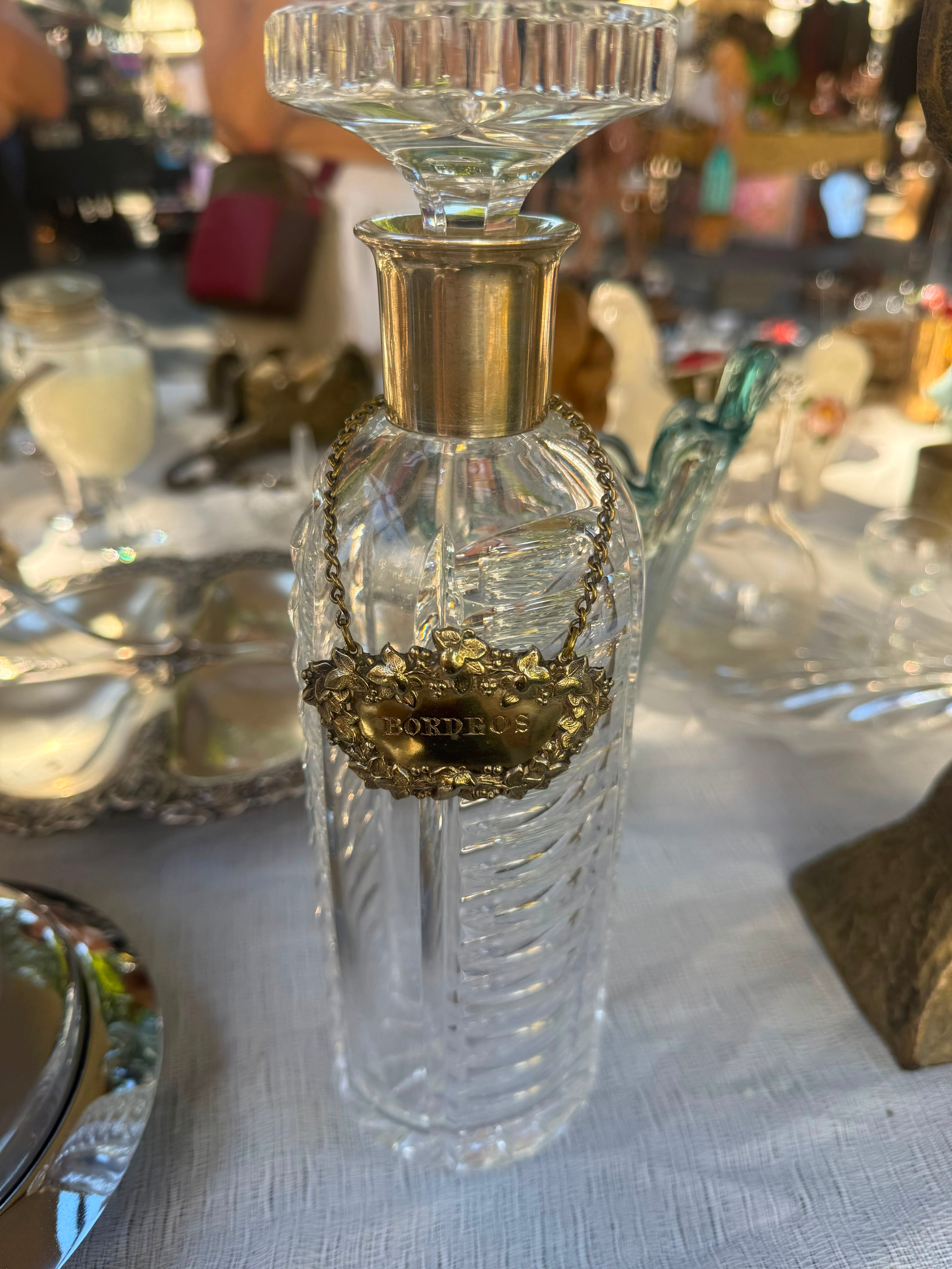 Licoreira de cristal baccrat
