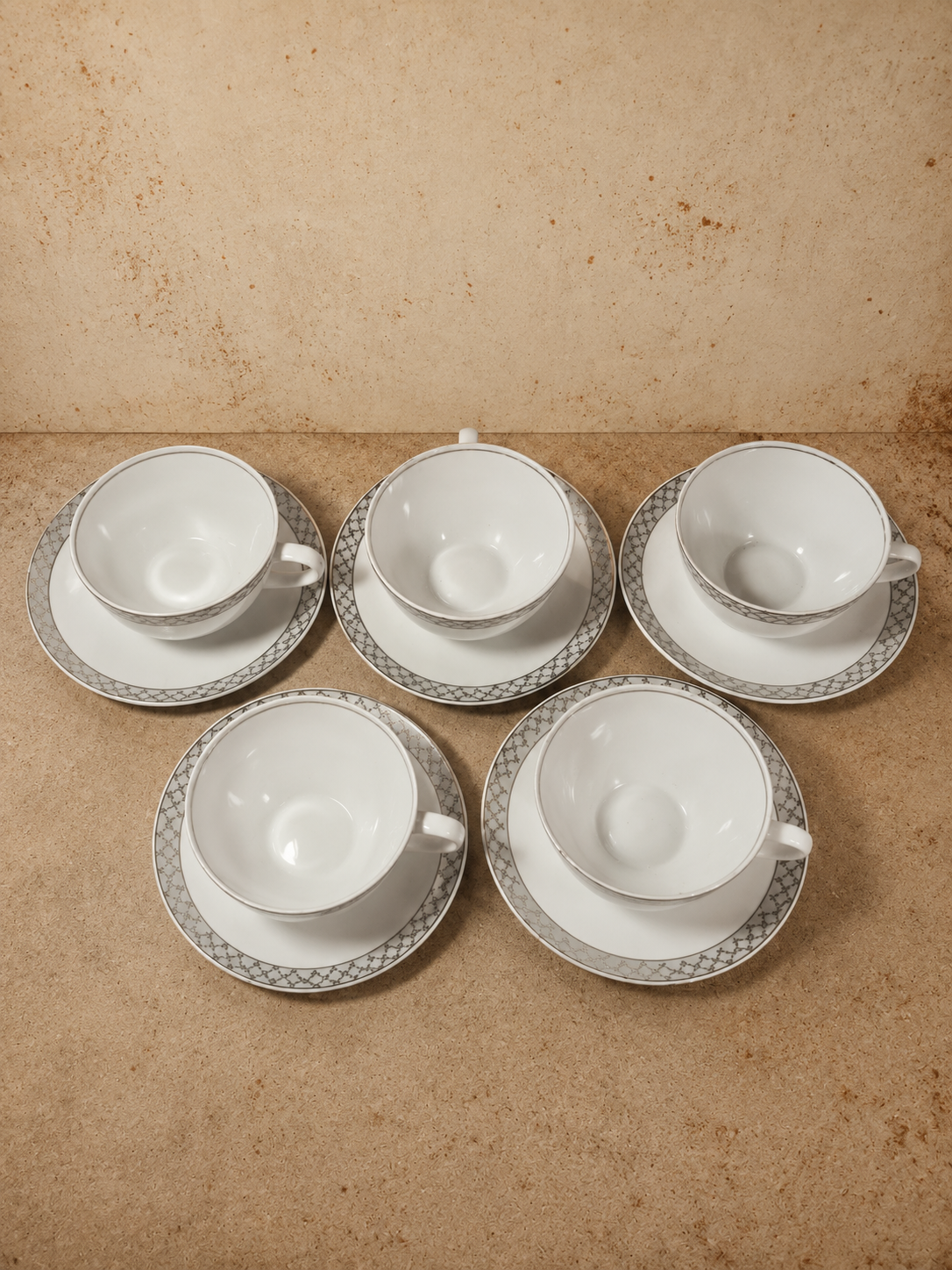 Conjunto para chá em porcelana Real S. Paulo (DMCPS_398A)