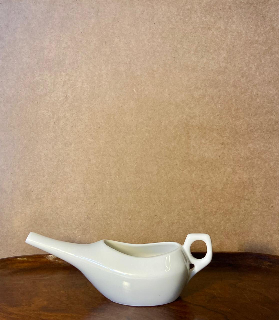 Pequena molheira em porcelana branca Mauá (DMCPS_311)