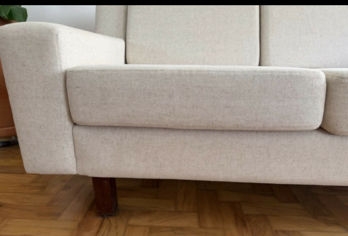 Sofá Caola Sérgio Rodrigues dois lugares - jacarandá anos 60