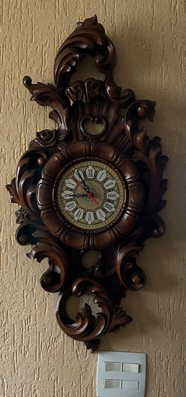 Relógio Parede em madeira
