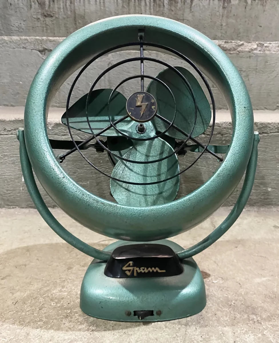 Ventilador antigo - Visual original e revisado