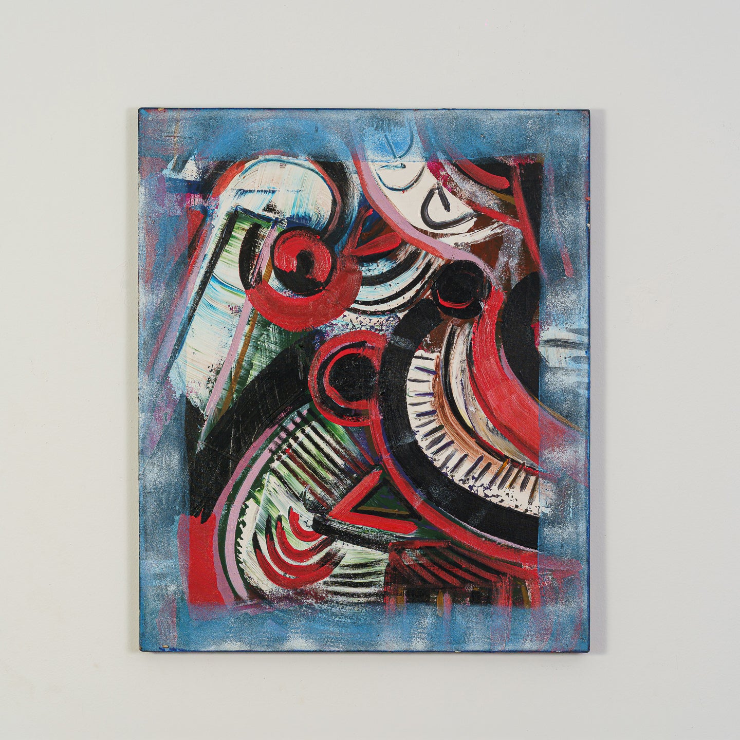Sanio Schwartz - Quadros Acrílico sobre Tela - Anos 70/80 - Abstracionismo Brasileiro - 2 telas