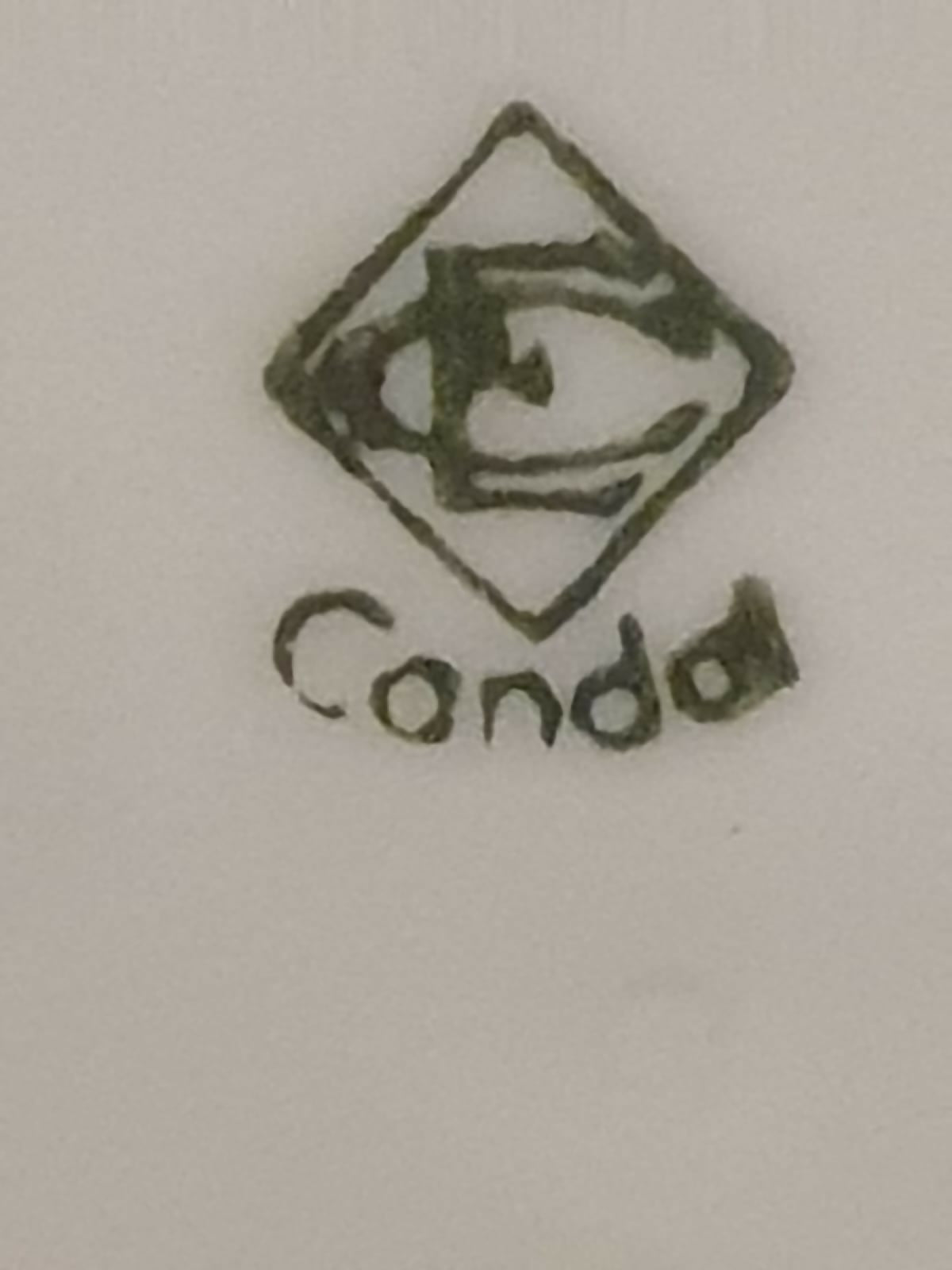 Conjunto de 3 travessas em porcelana portuguesa vintage Candal. Maravilhosas!