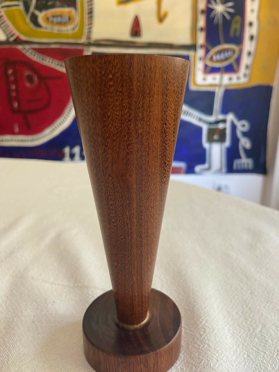 Castiçal em madeira brasileira (DMPS_047)