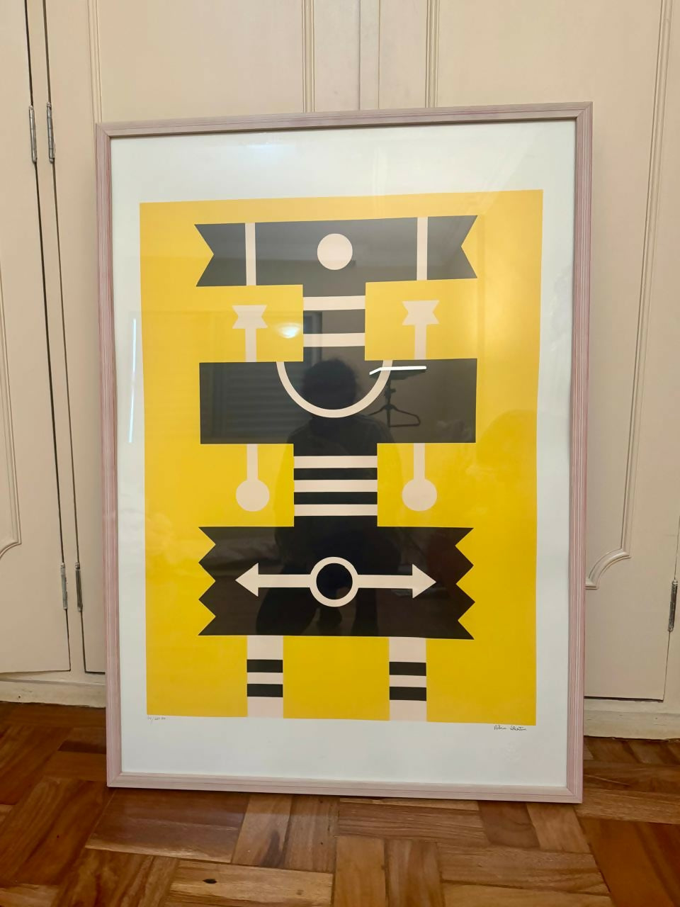 Quadro - Serigrafia Emoldurada, Rubem Valentim - Emblema