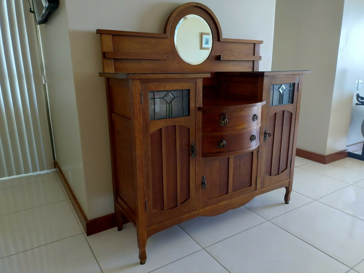 Oak Dining Dresser 2