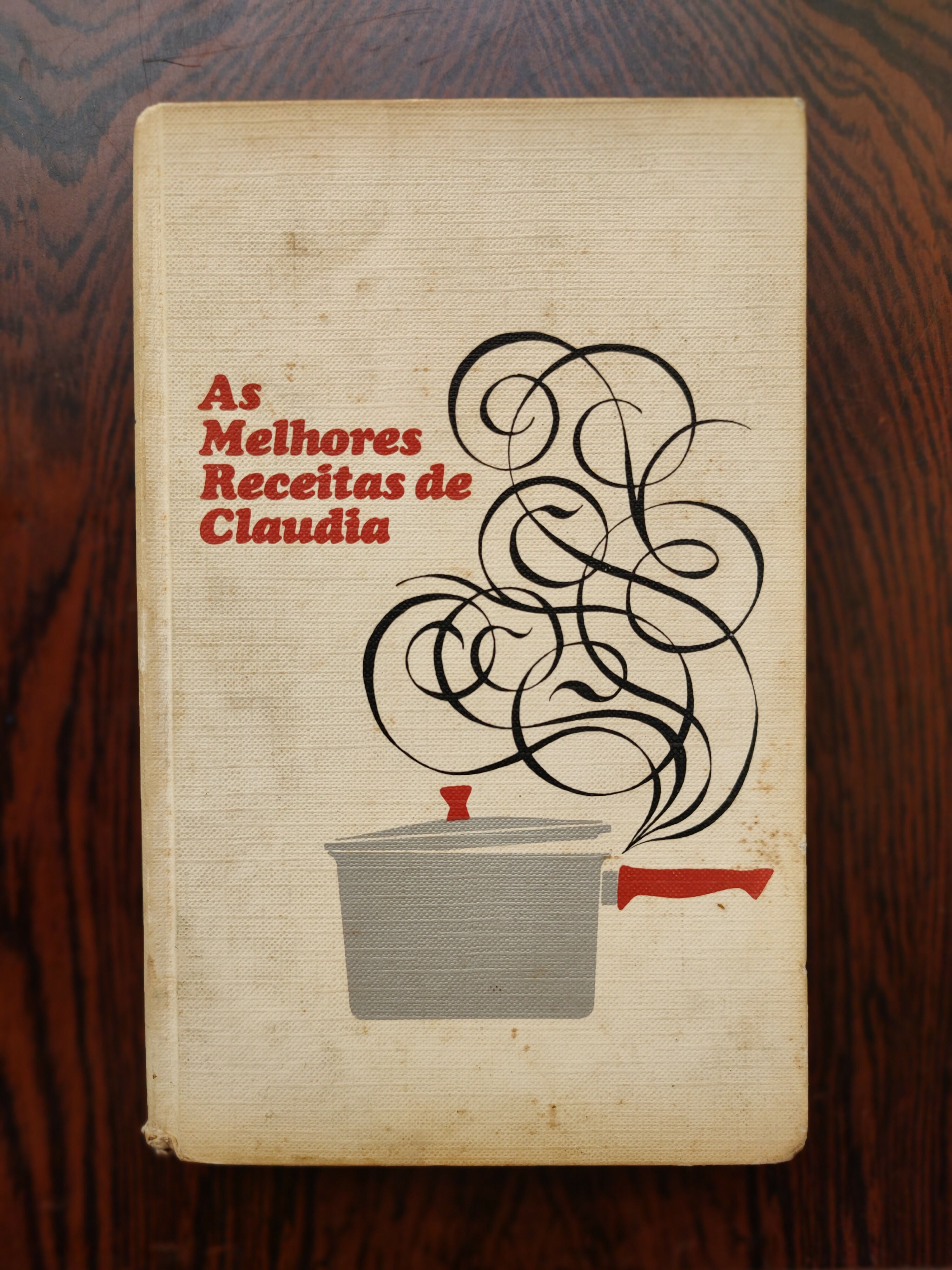 Livro "As Melhores Receitas de Cláudia" - edição 1971