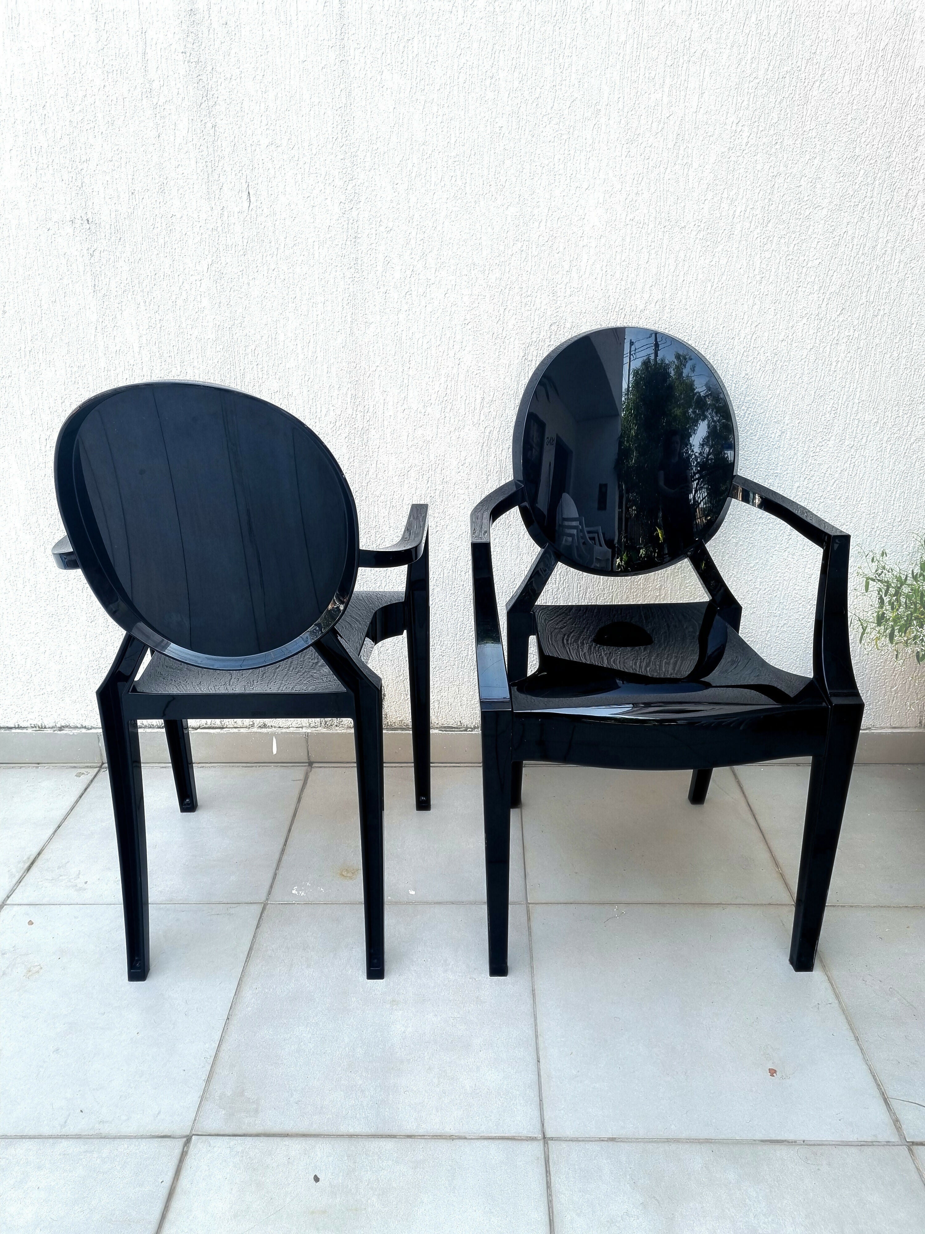 Par de Cadeiras Louis Ghost by Kartell