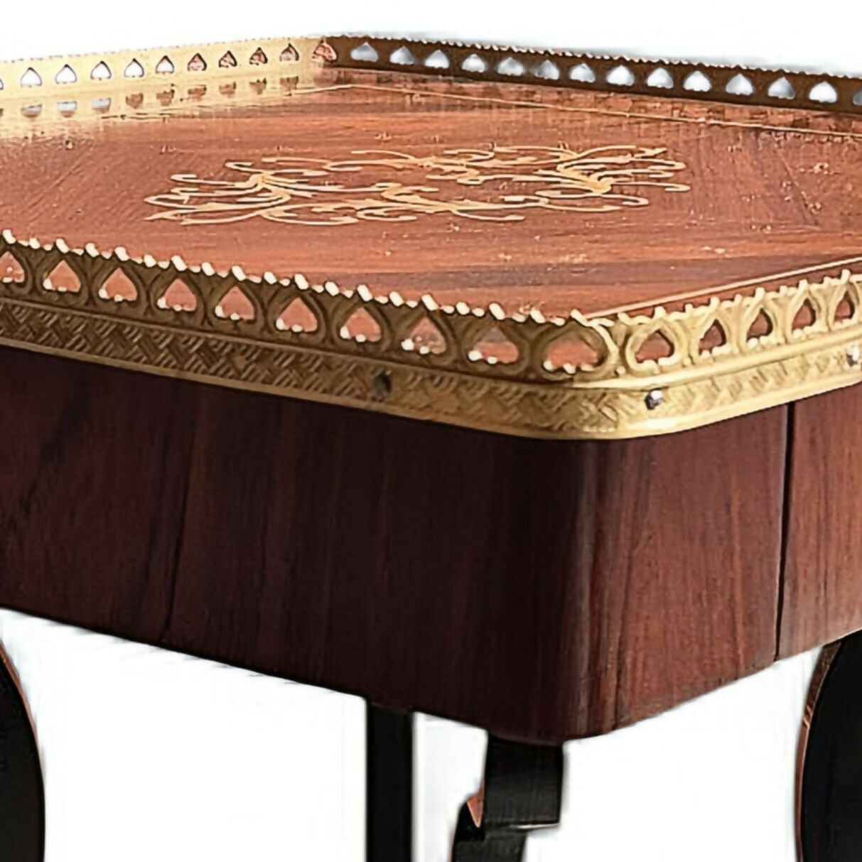 Par de mesa de apoio estilo Vitoriano