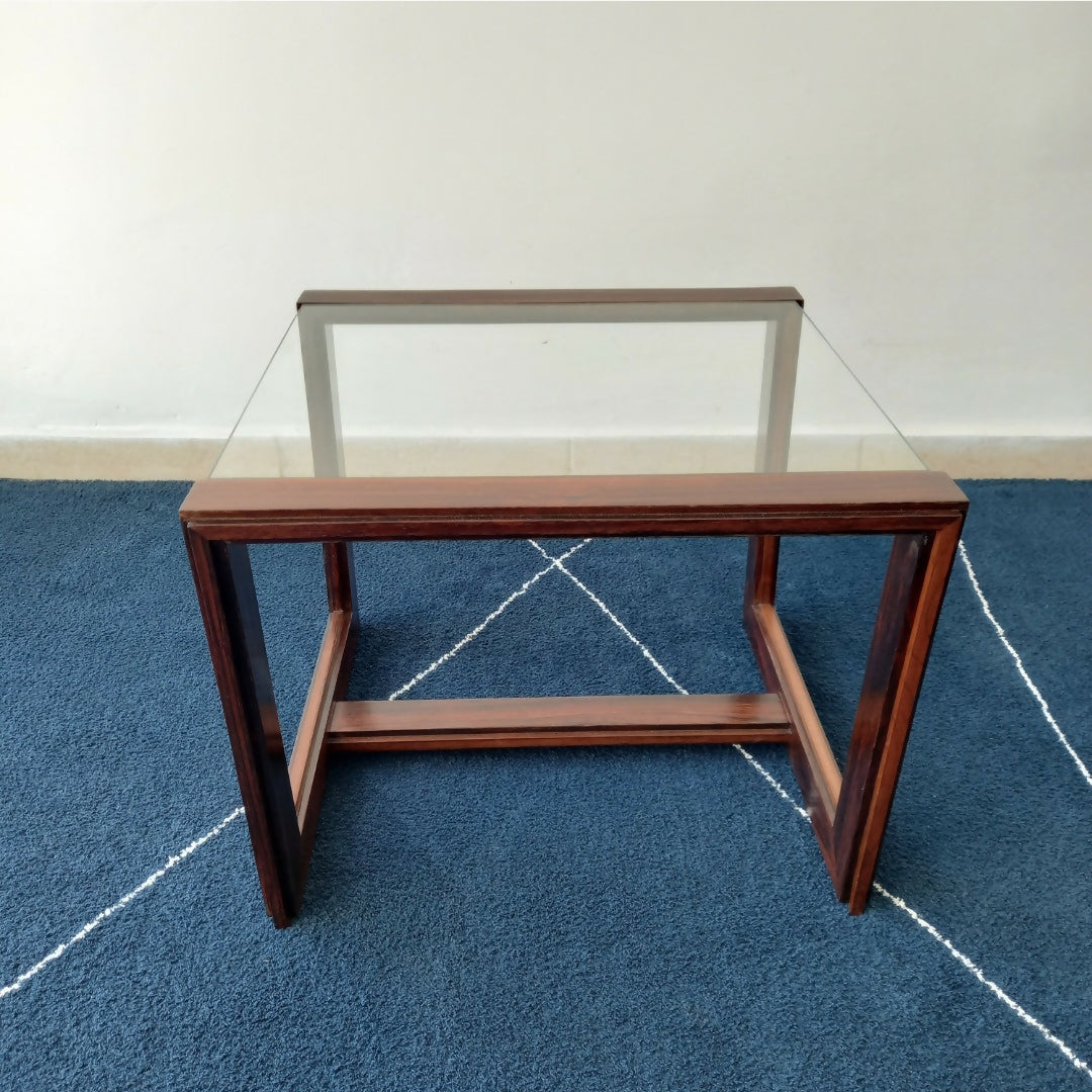 MESA LATERAL ANOS 60 EM JACARANDÁ