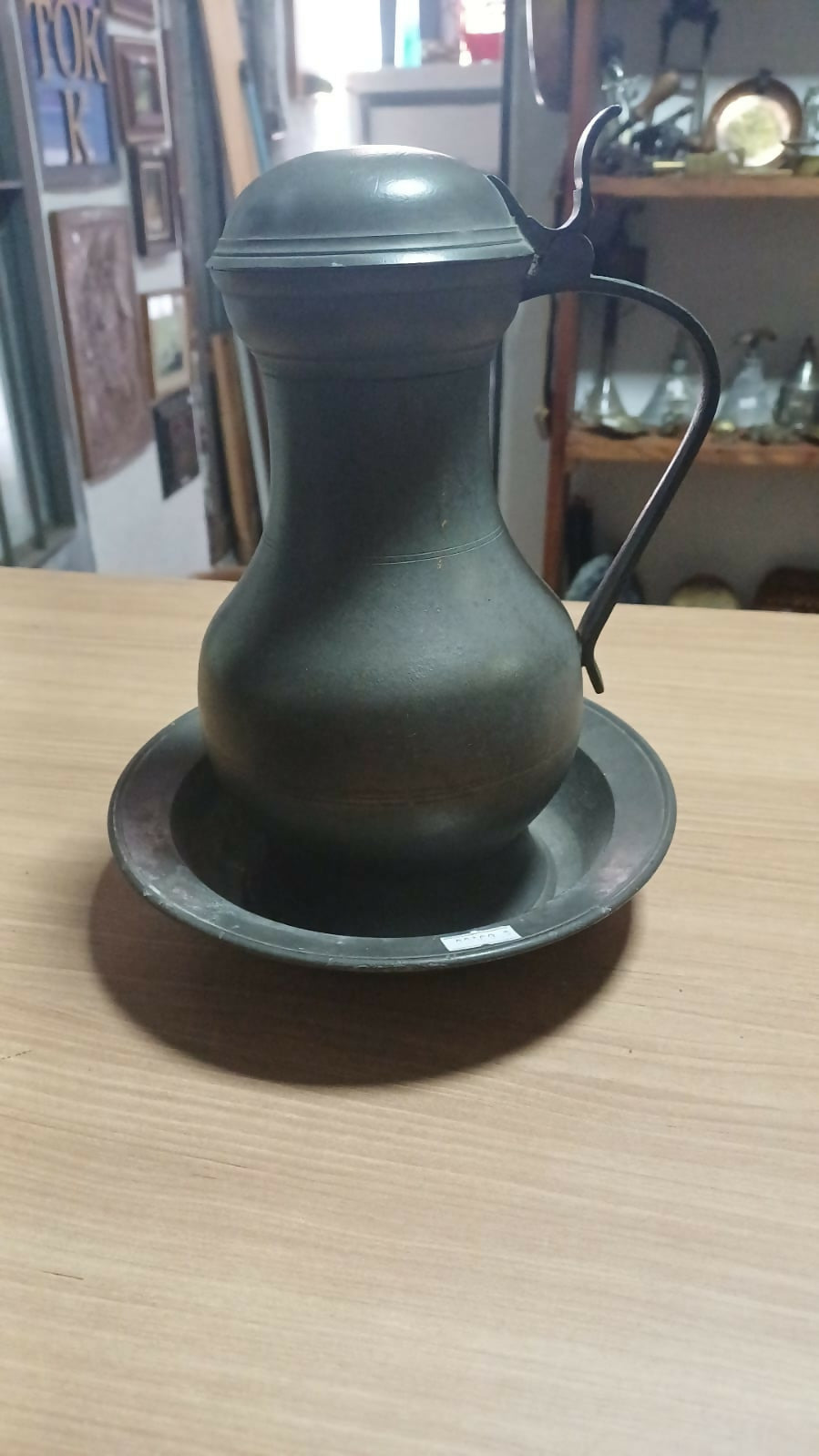 Jarra de Estanho + Prato fundo - JOHN SOMERS