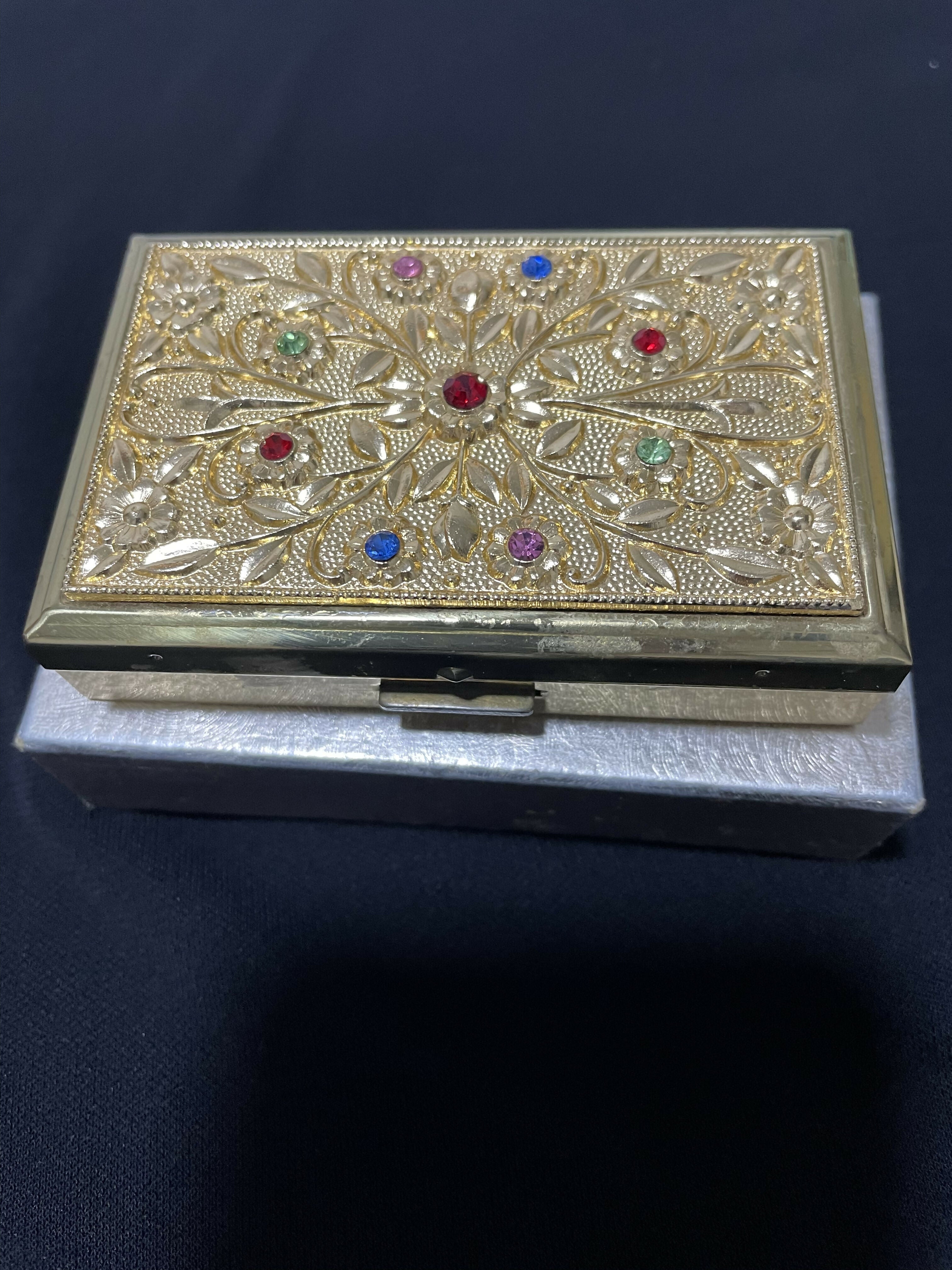 Estojo de música vintage porta-pó