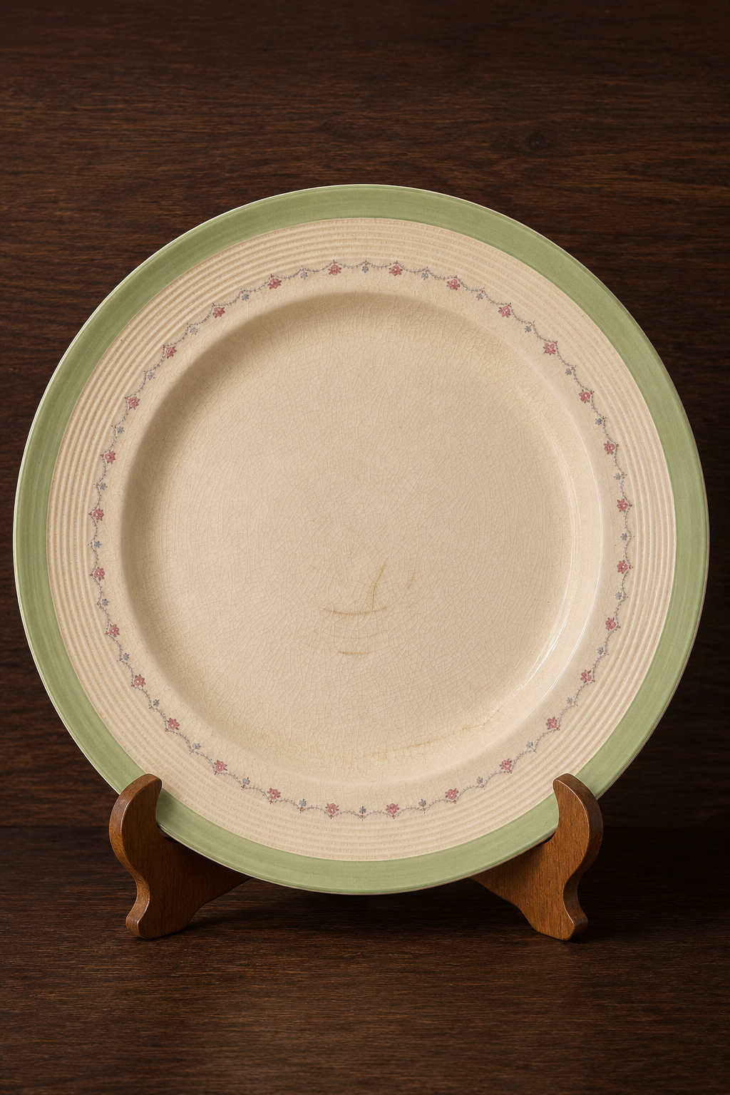 Prato de bolo Wood & Sons Ivory Ware Ø 30 cm (DMCPS_500)