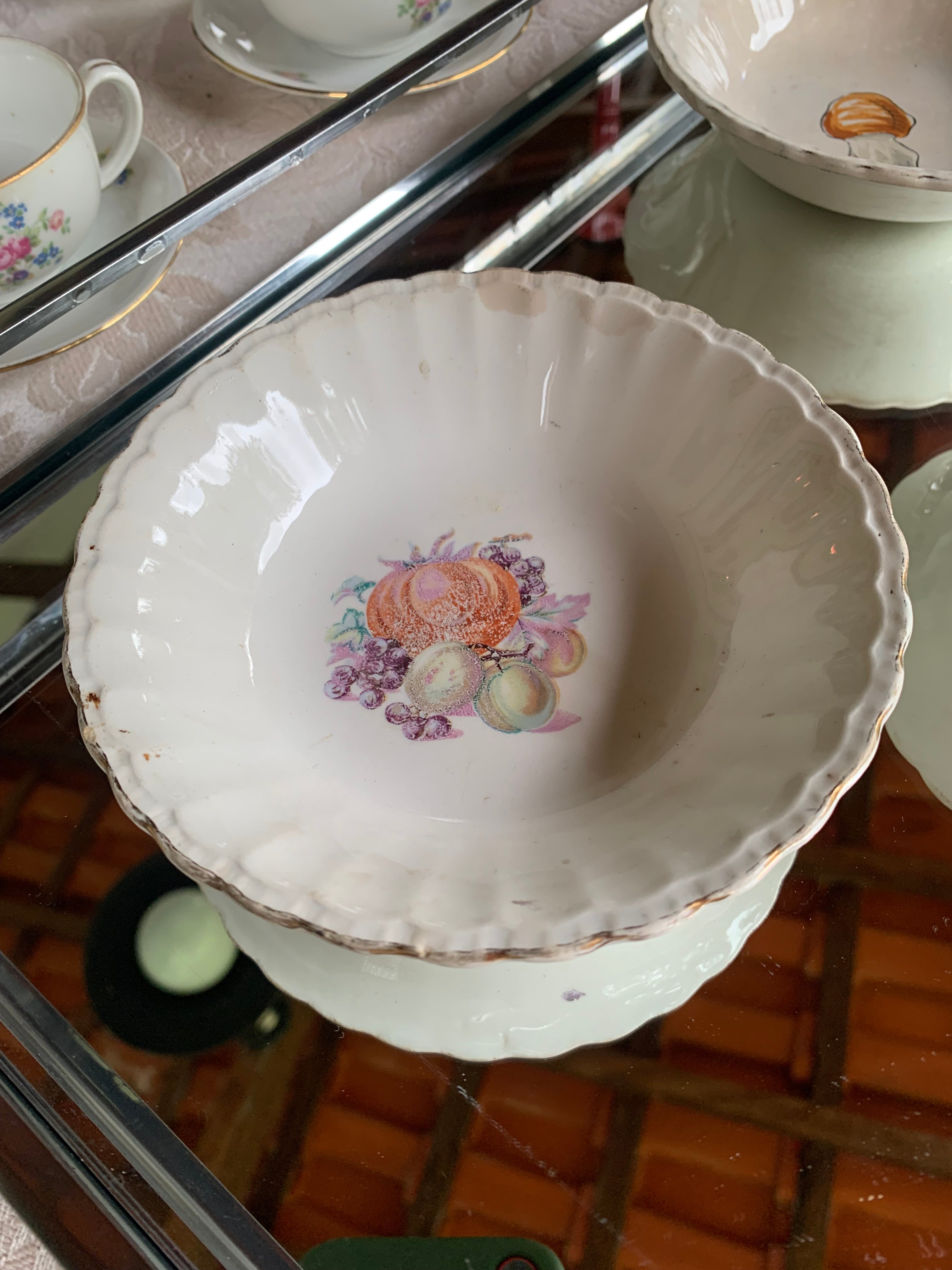 Pequenas Travessas Porcelana para Acepipes ou Saladinhas