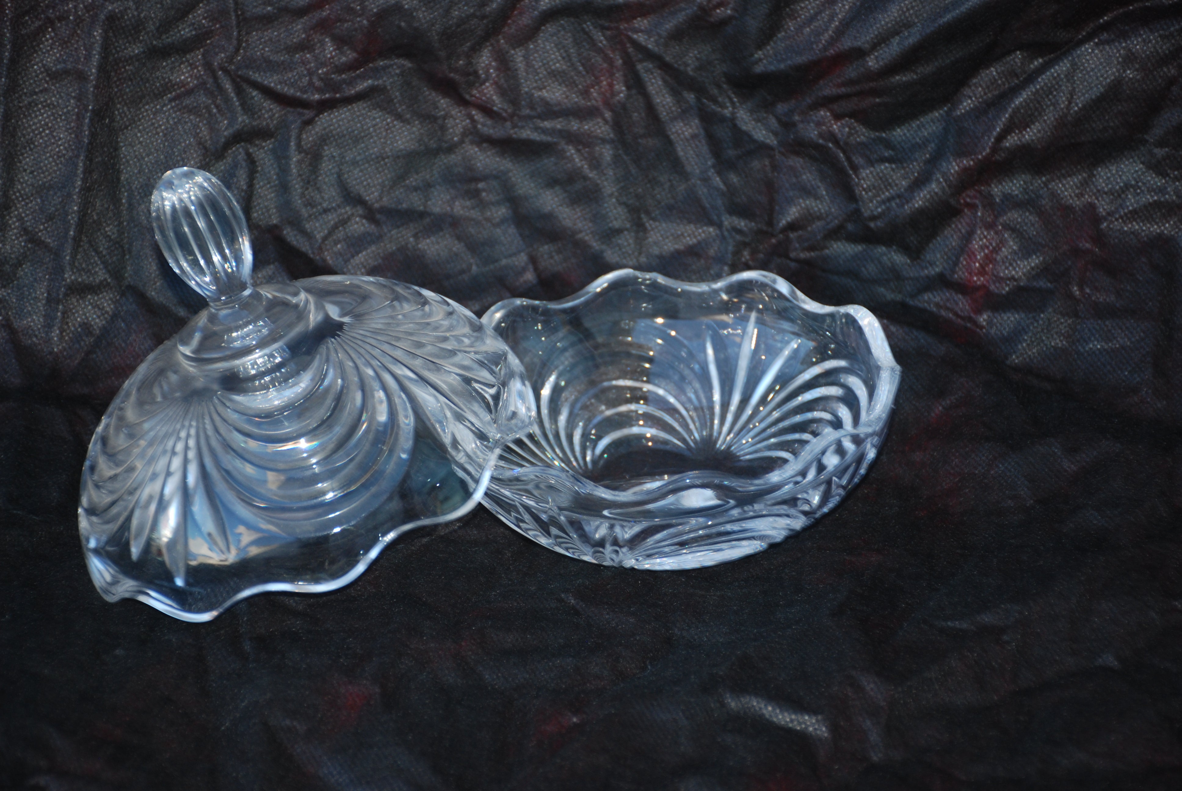 bomboniere italiana anos 70 - royal crystal rock 17 x 15